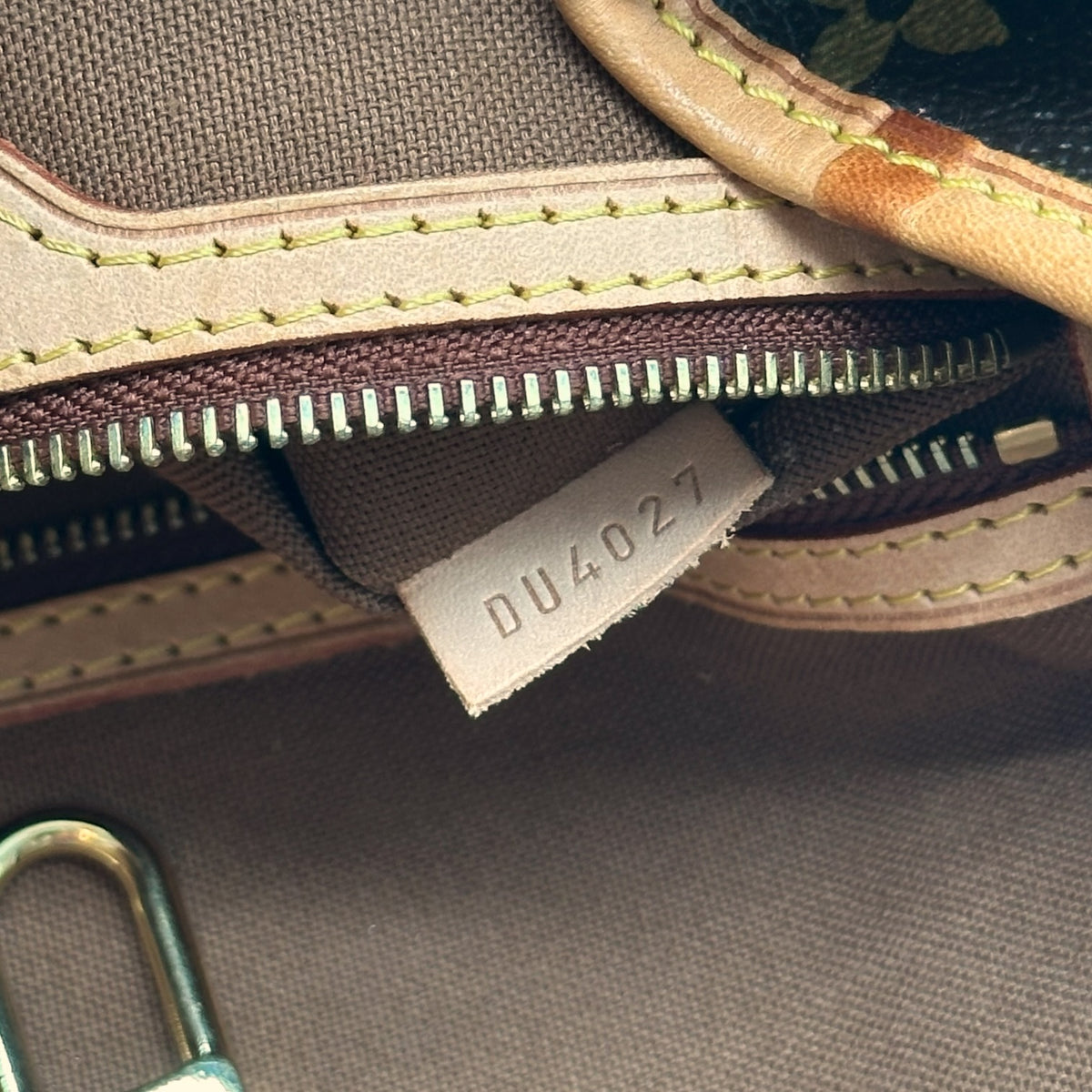 Louis Vuitton Brown Monogram Shoulder Tote Bag