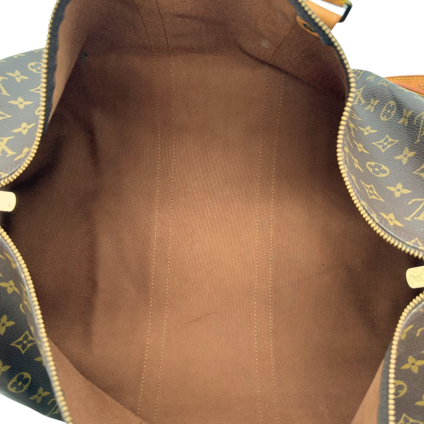 Louis Vuitton Classic Monogram Bandouliere 55 Duffle Bag