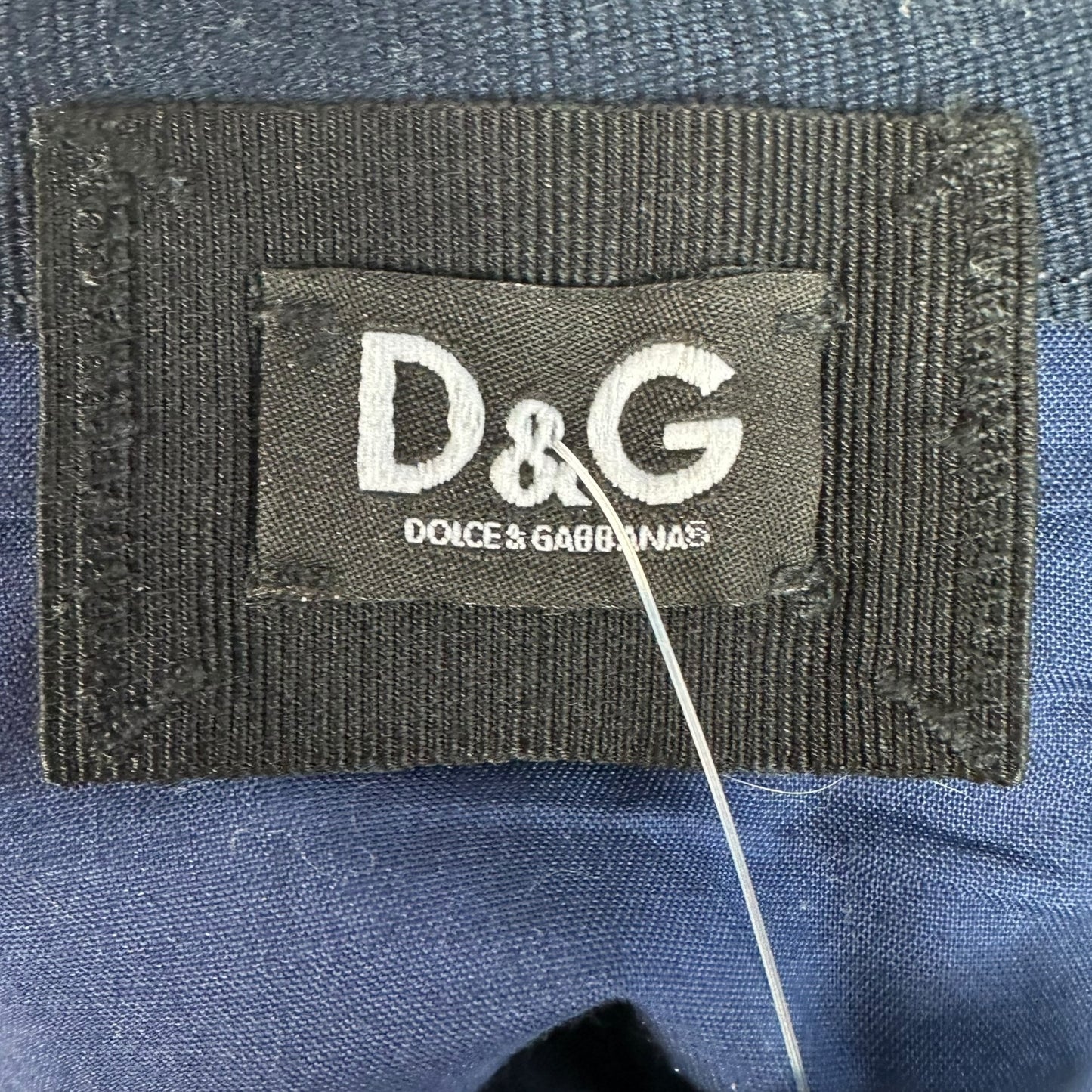 D&G Dolce & Gabbana Denim Patchwork Mini Skirt