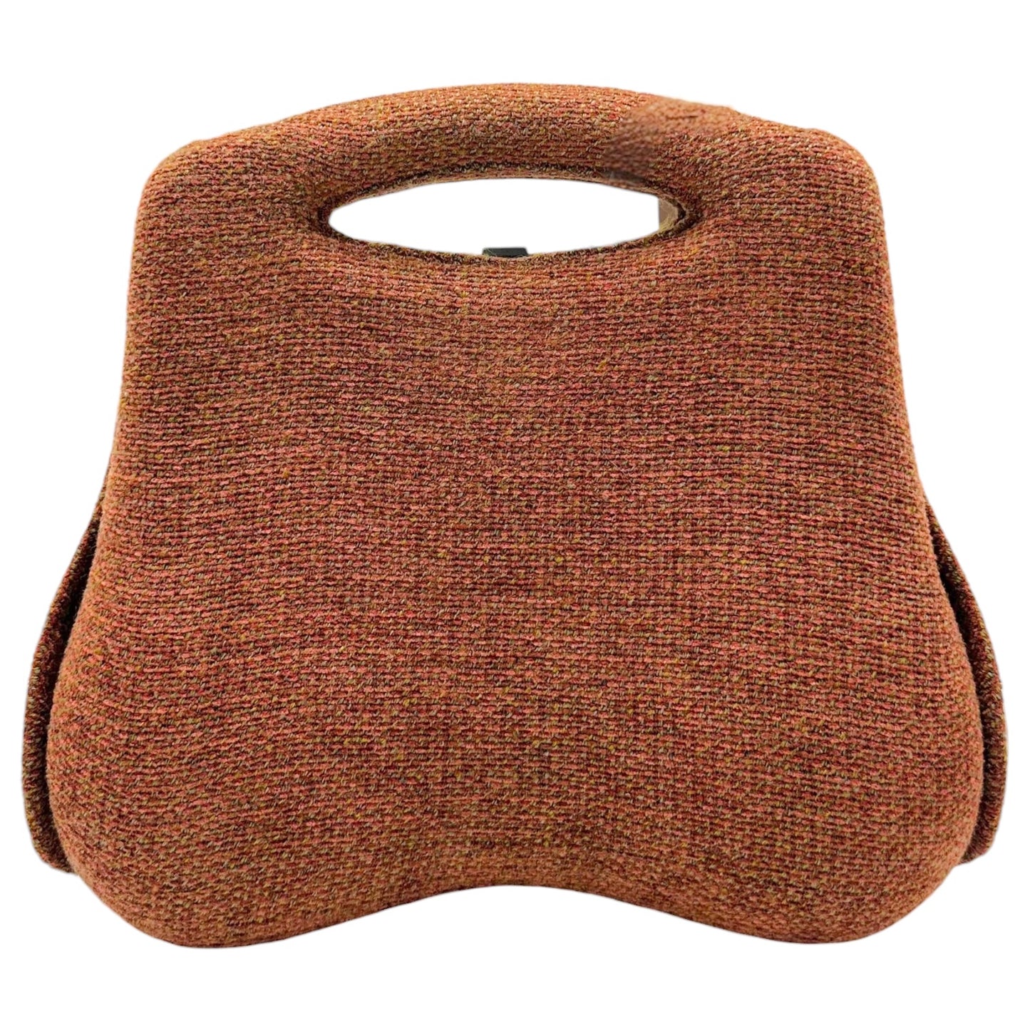 Chanel Burnt Orange Tweed Handbag 2005 Edition