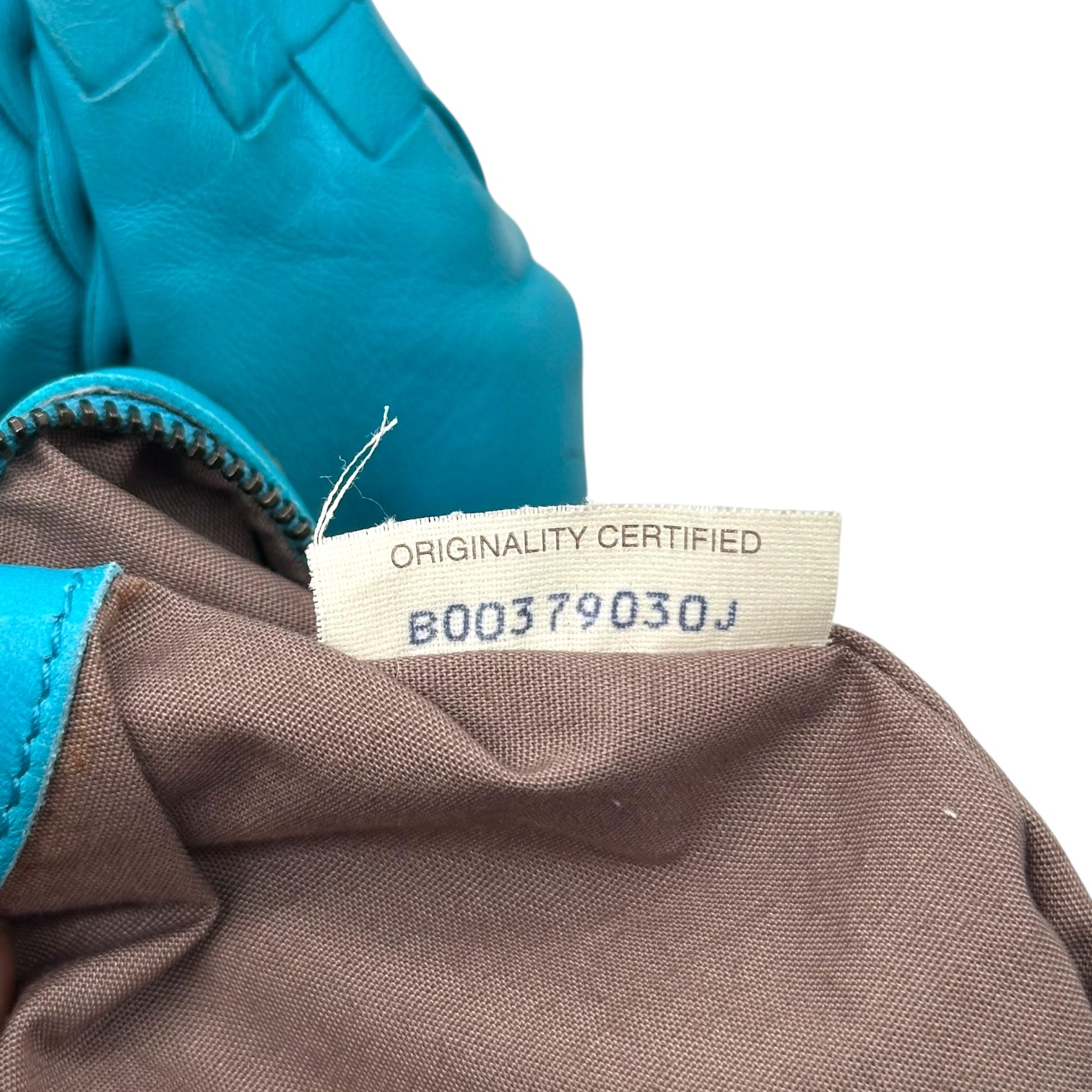 Bottega Veneta Teal Blue Intrecciato Hobo Shoulder Bag - Outfit Repeater