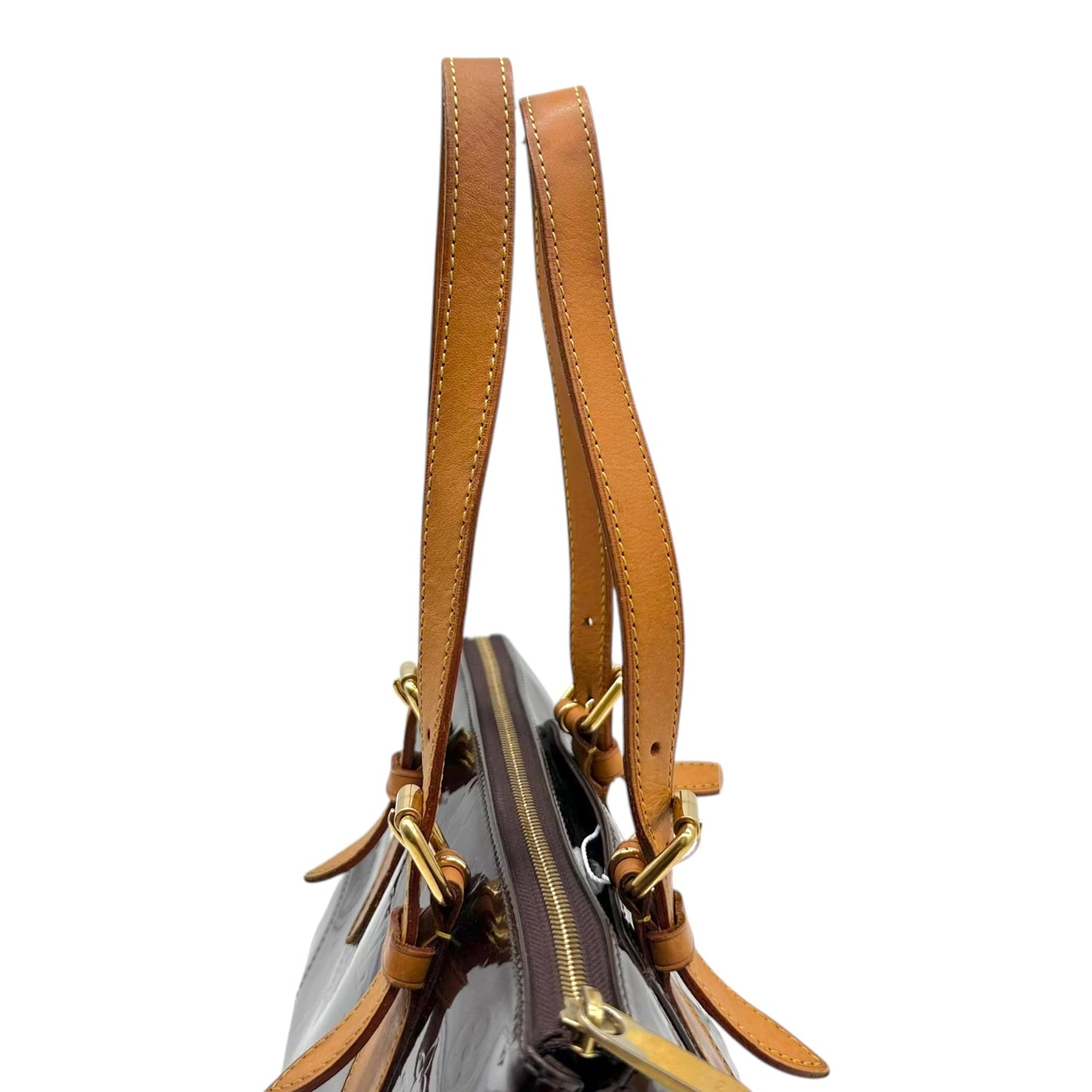 Louis Vuitton Burgundy Vernis East-West Bag