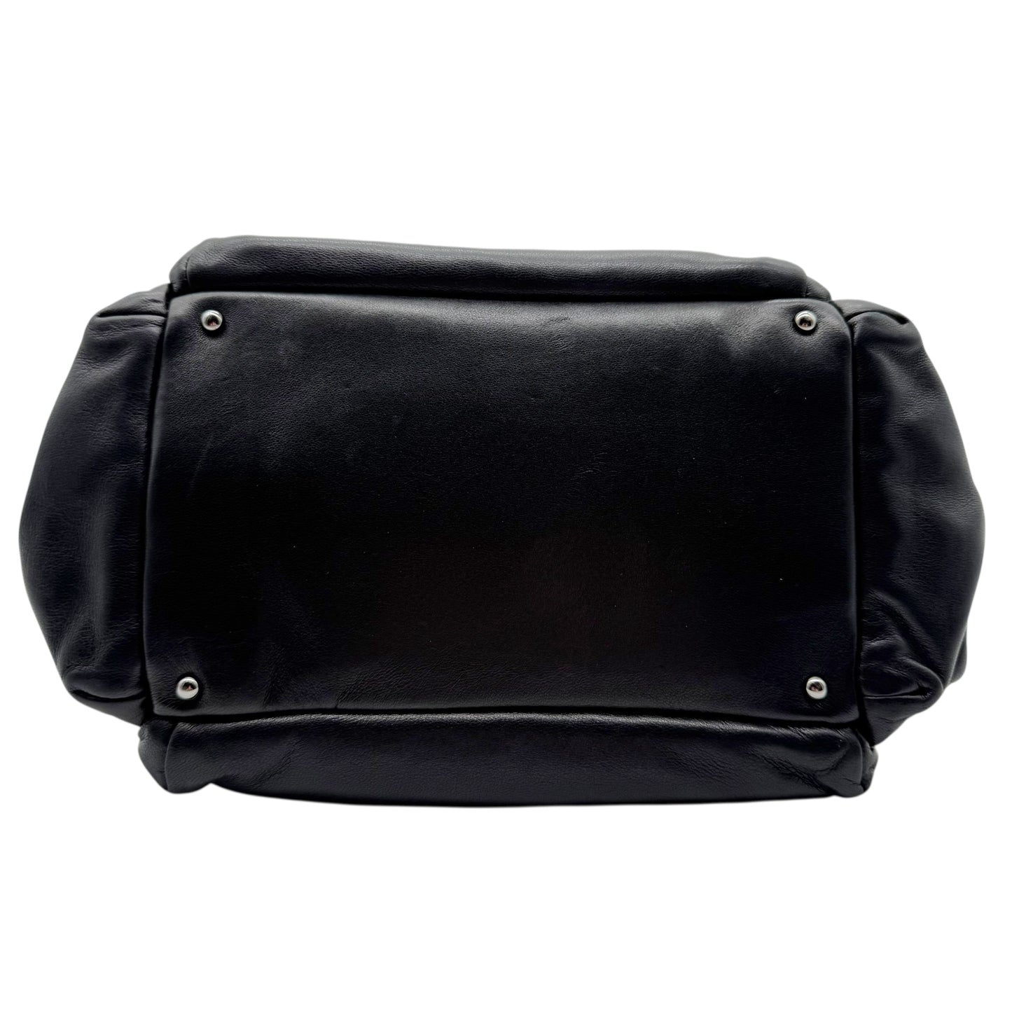 Chanel Black Lambskin LAX Accordion Shoulder Bag 2004-05 - Outfit Repeater