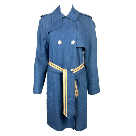 Christian Dior S/S 2002 Denim Trench Coat - Outfit Repeater