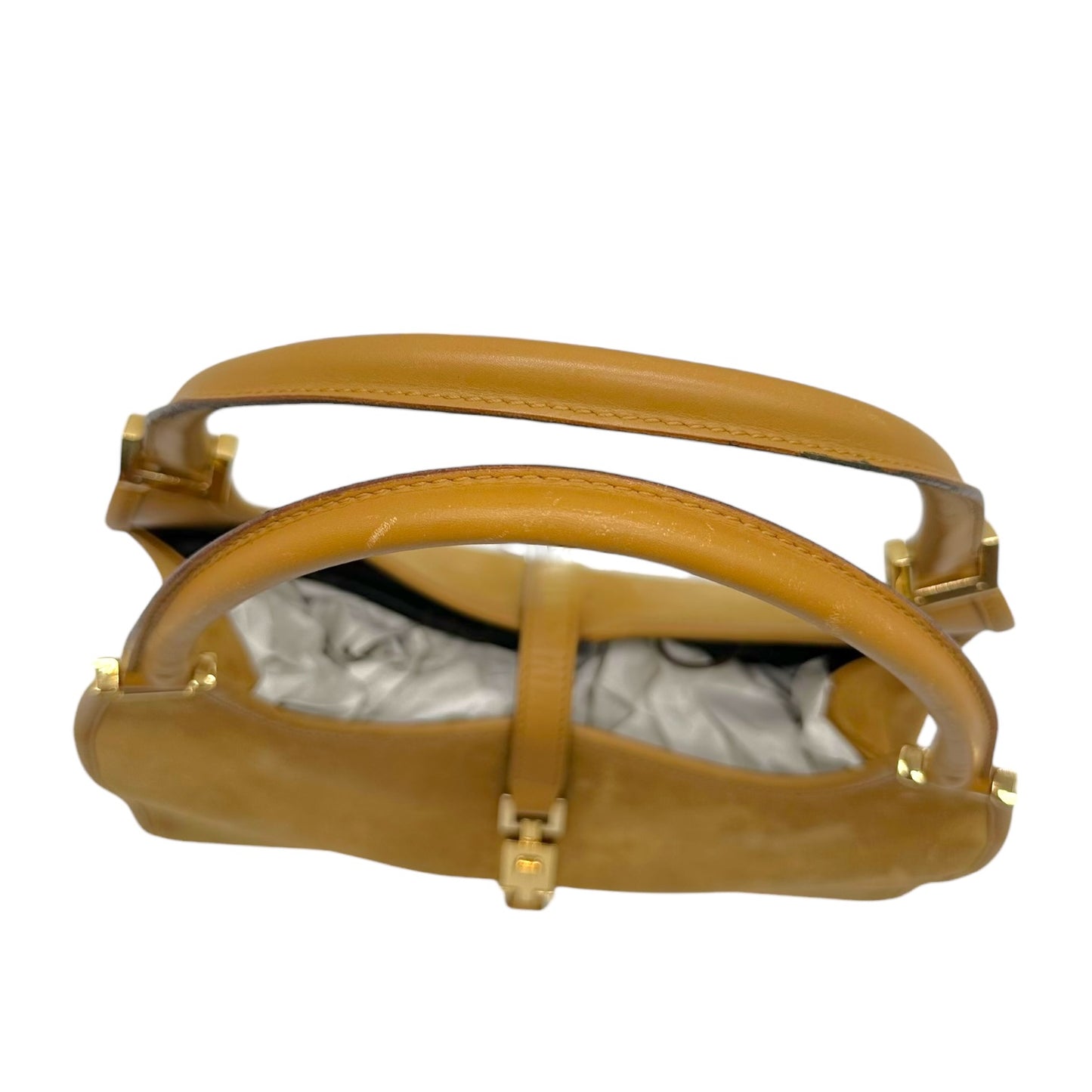 Gucci Tan Suede & Leather Mini Jackie Bag