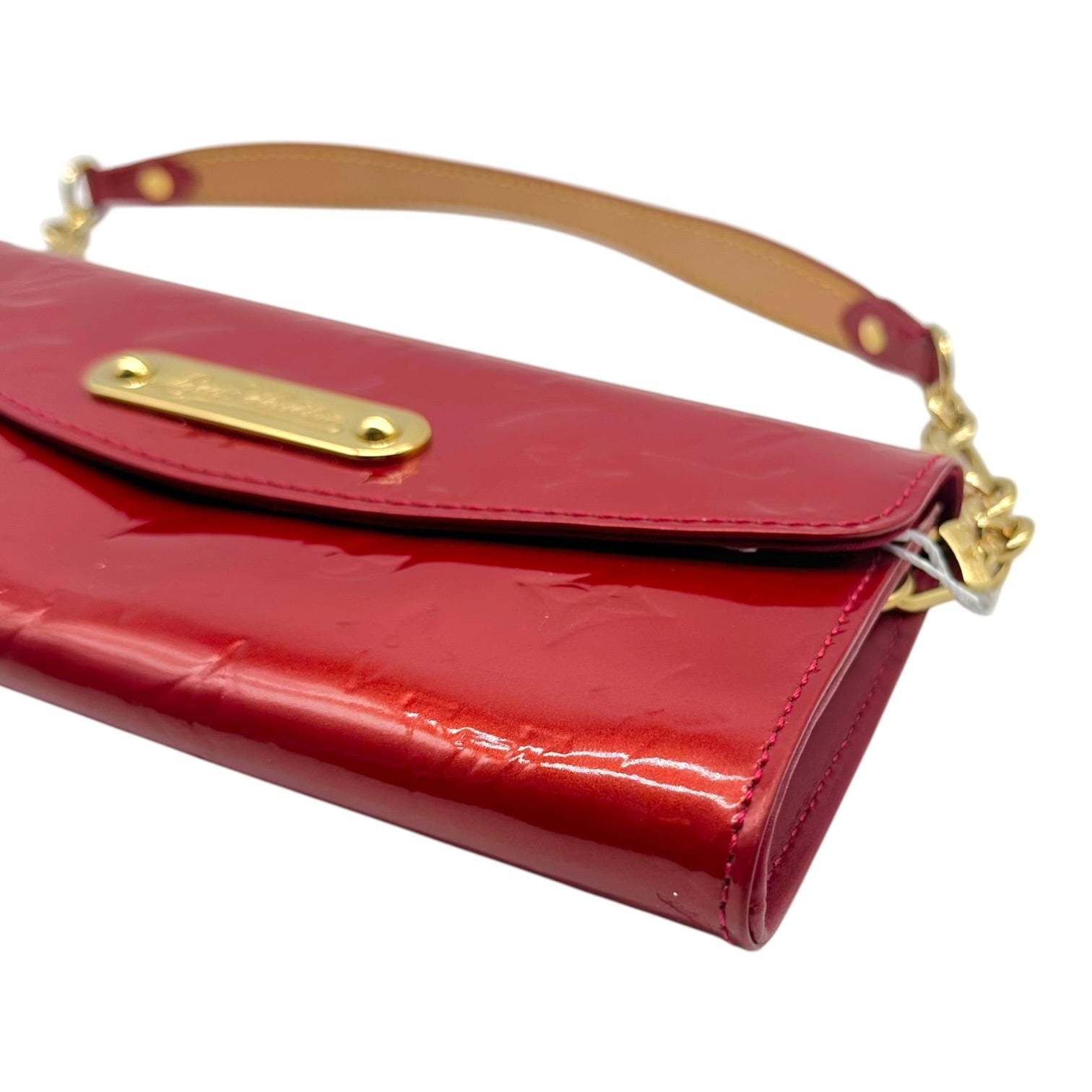 Louis Vuitton Red Vernis Monogram Mini Bag