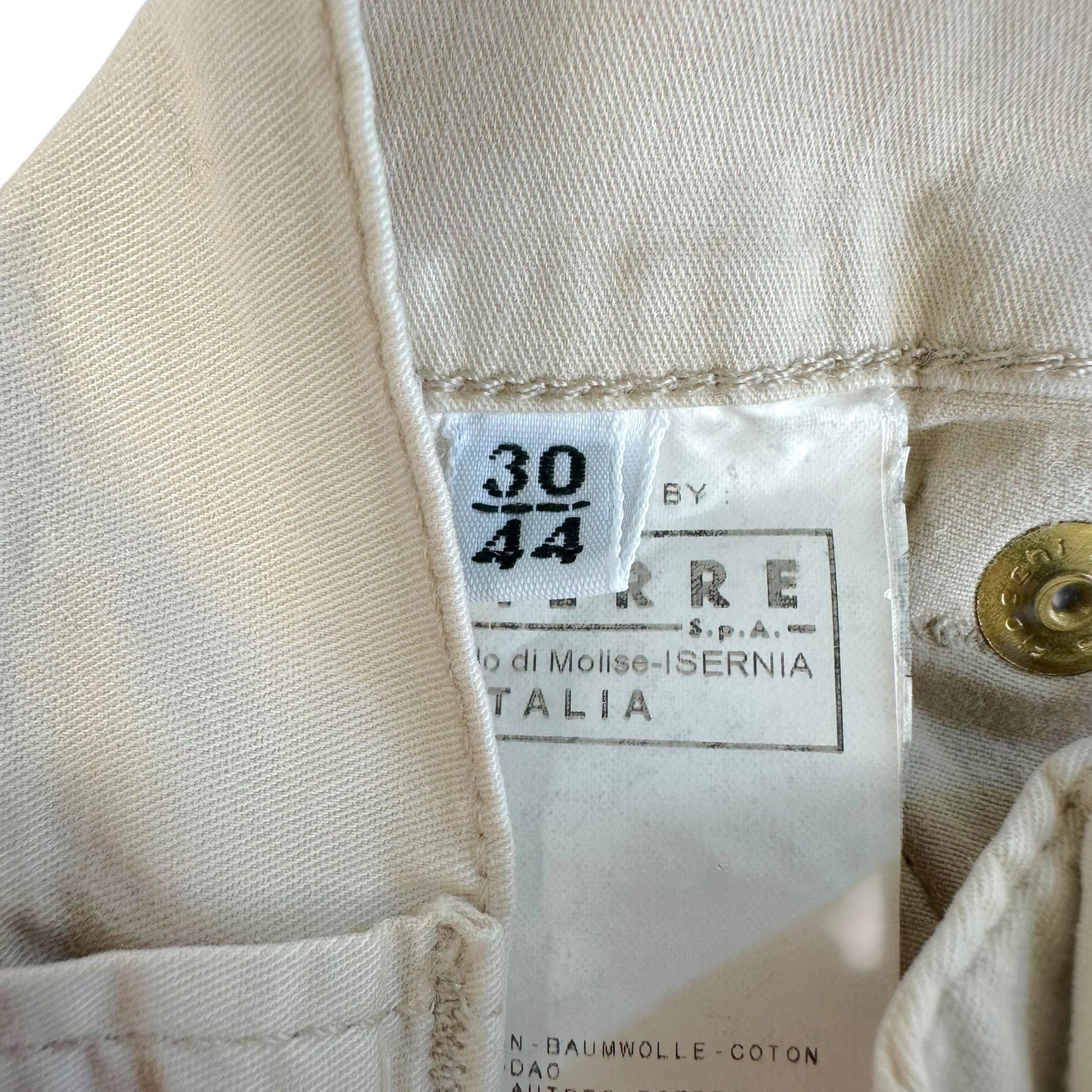 D&G Dolce & Gabbana Khaki Mini Shorts