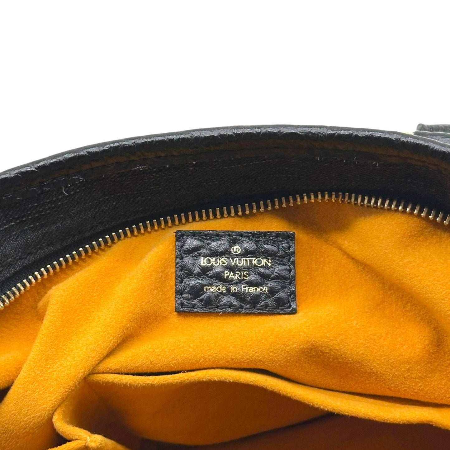 Louis Vuitton Black Denim Monogram Handbag
