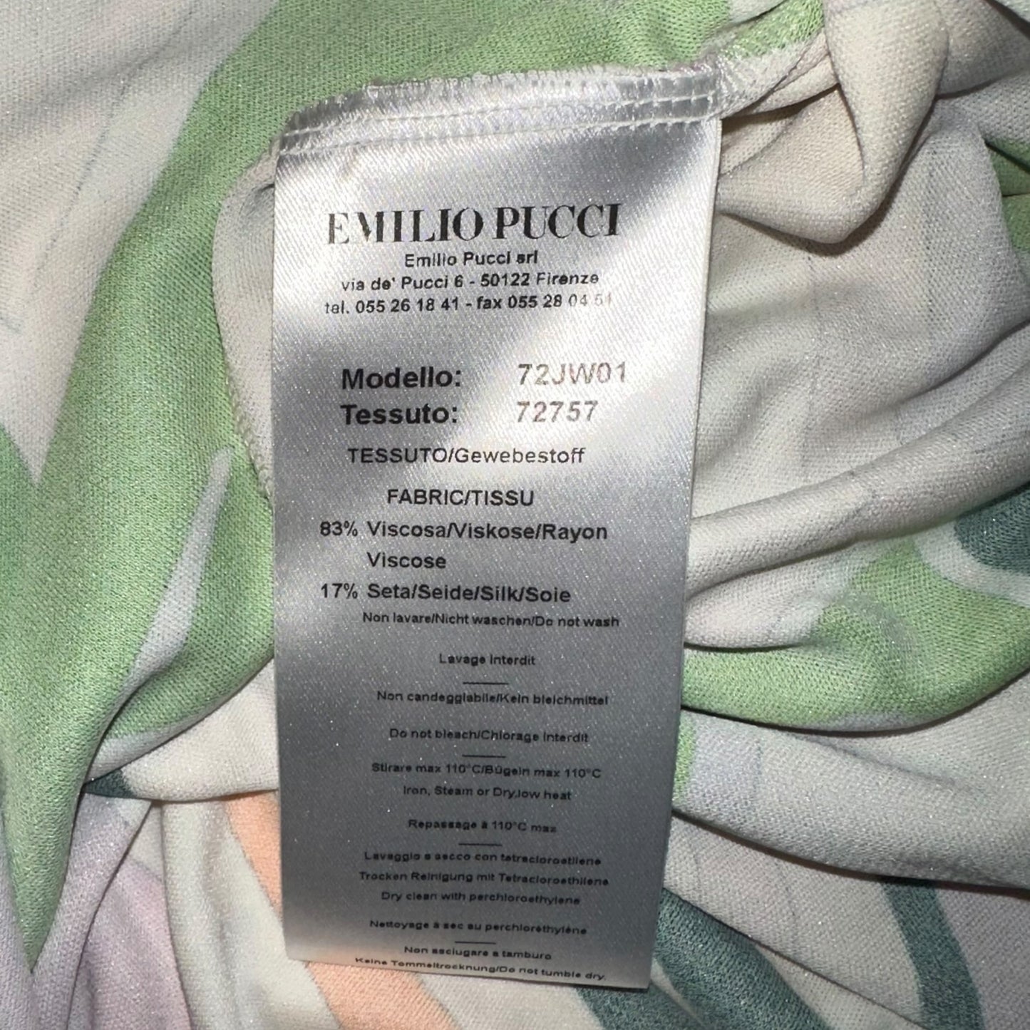 Emilio Pucci Archive Multicolor Printed Maxi Skirt - Outfit Repeater