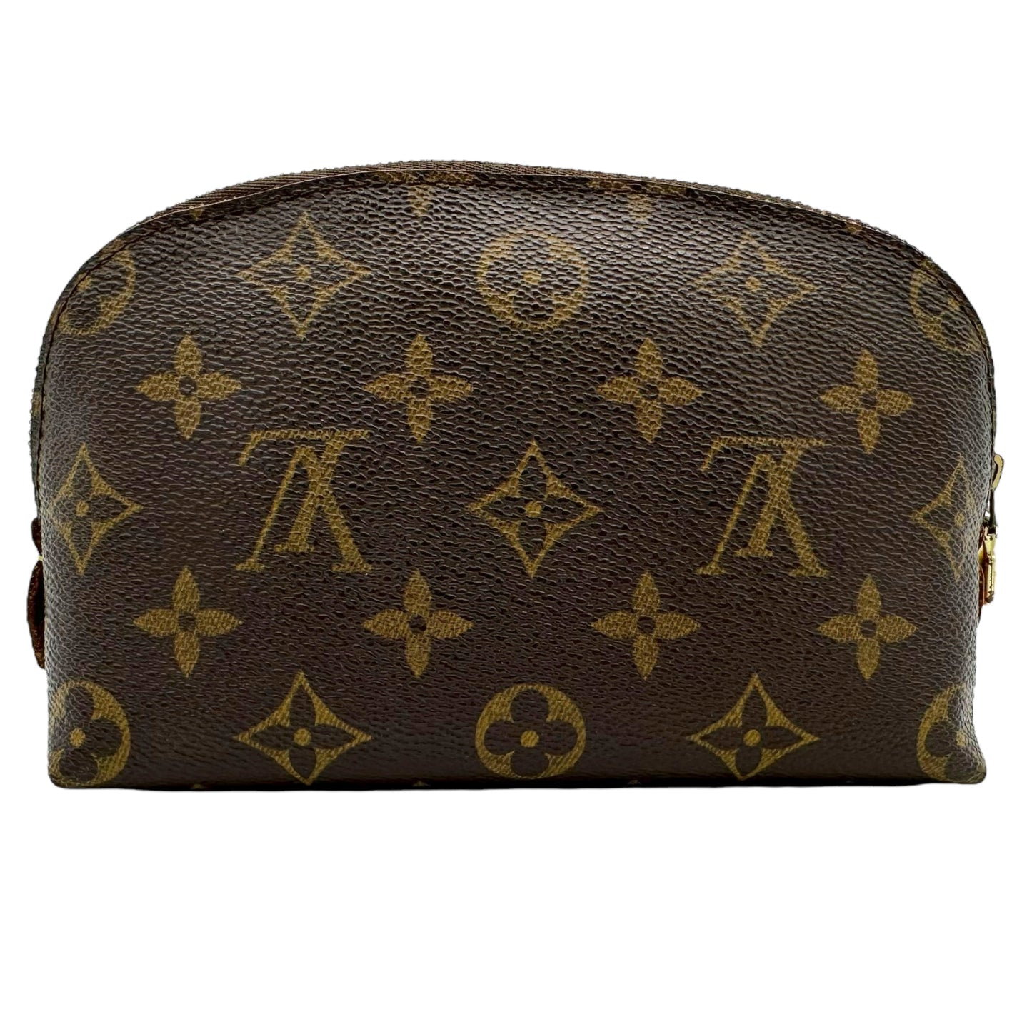 Louis Vuitton Brown Monogram Cosmetic Bag - Outfit Repeater