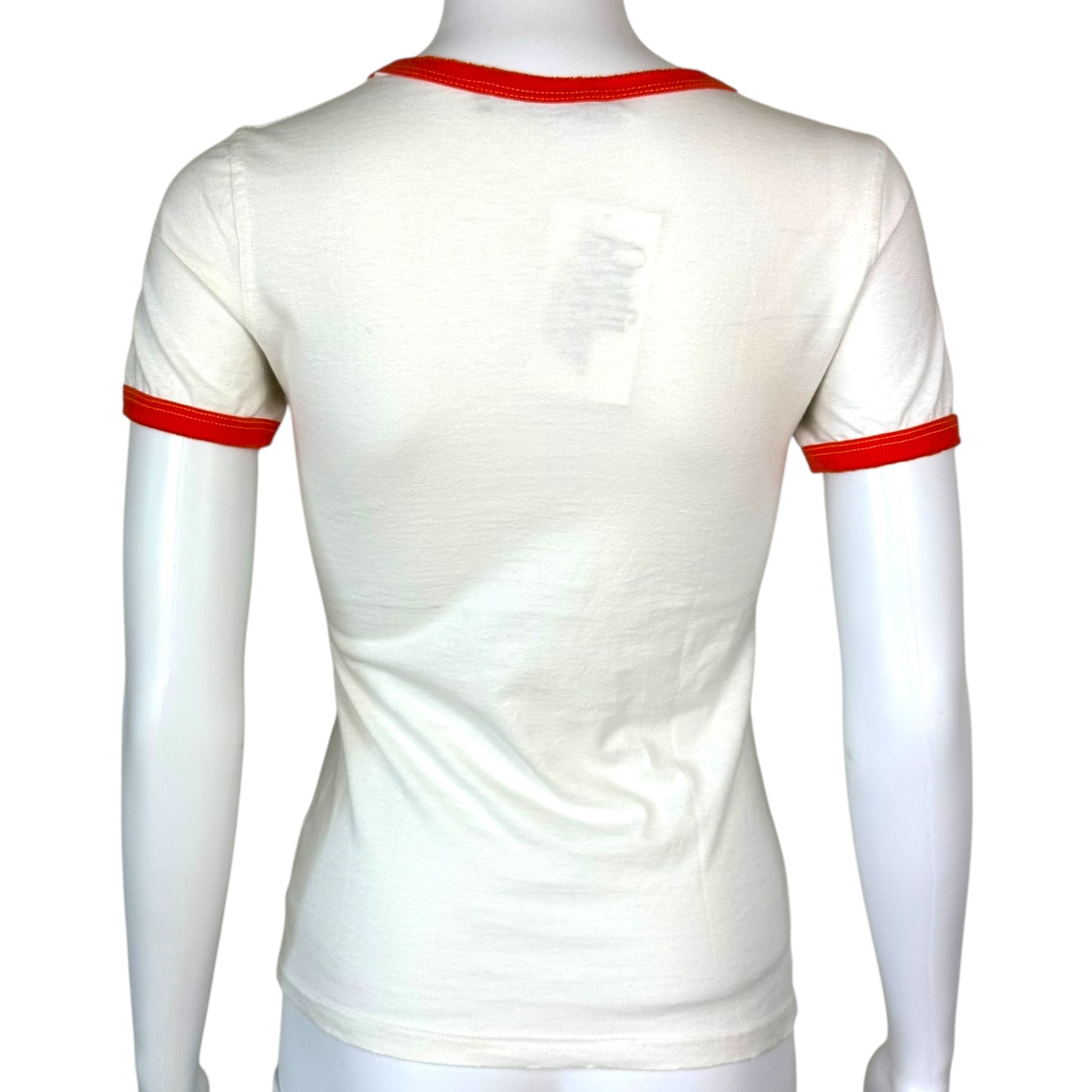 Dsquared2 Rainbow Logo Ringer T-Shirt