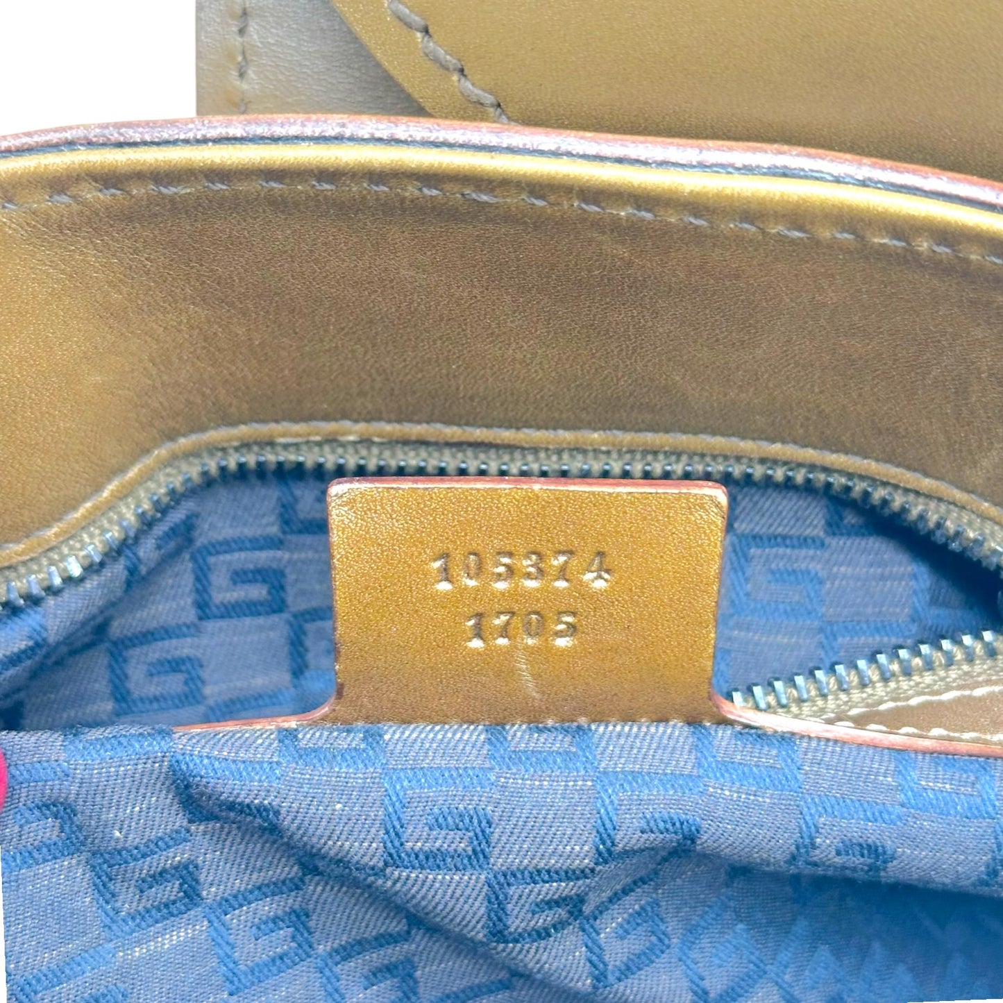 Gucci by Tom Ford Brown Ombré Leather Shoulder Bag
