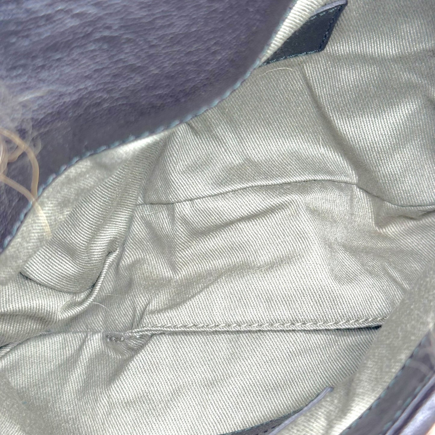 D&G Dolce & Gabbana Coyote Fur Kisslock Bag/ Clutch