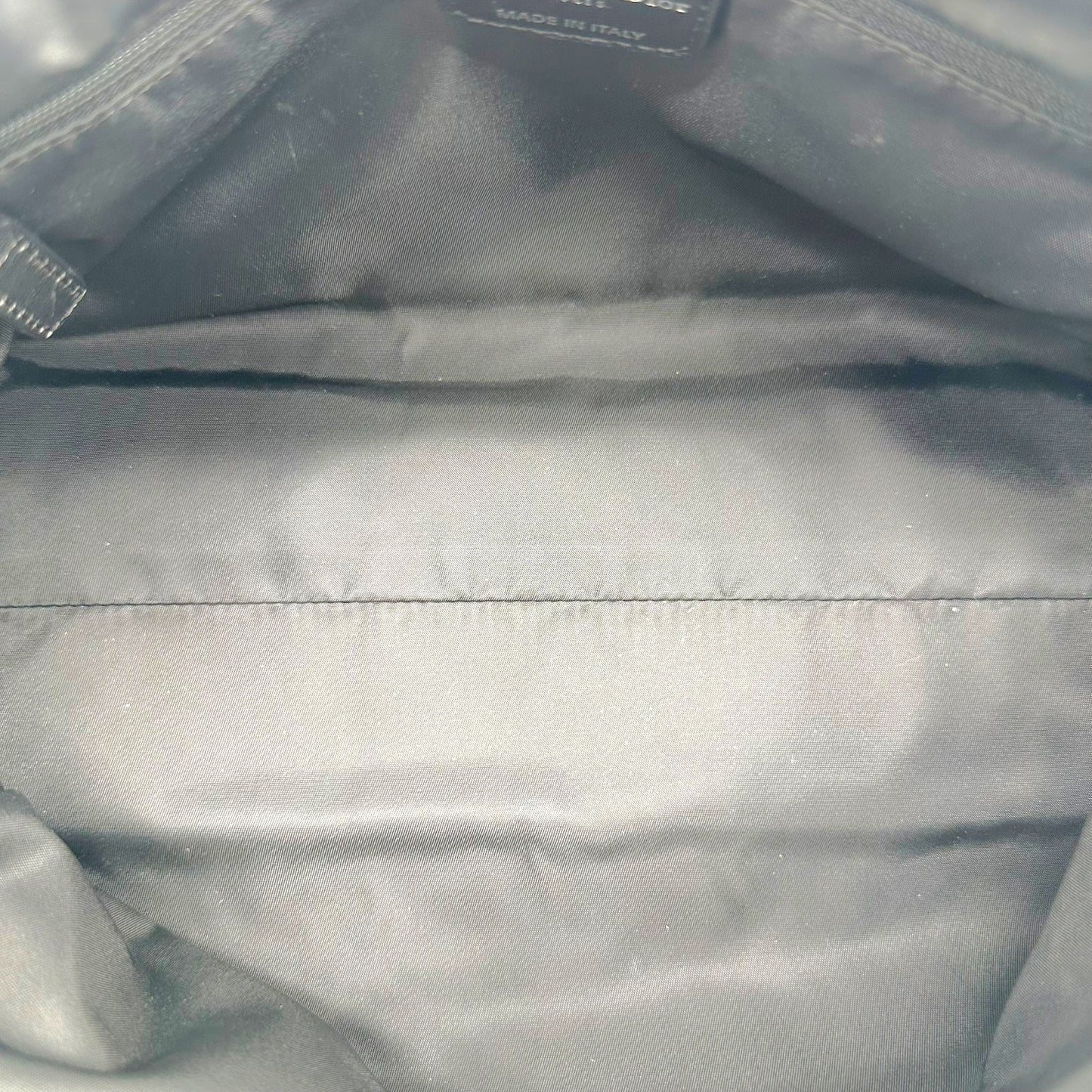 Christian Dior Black Trotter Monogram Shoulder Bag