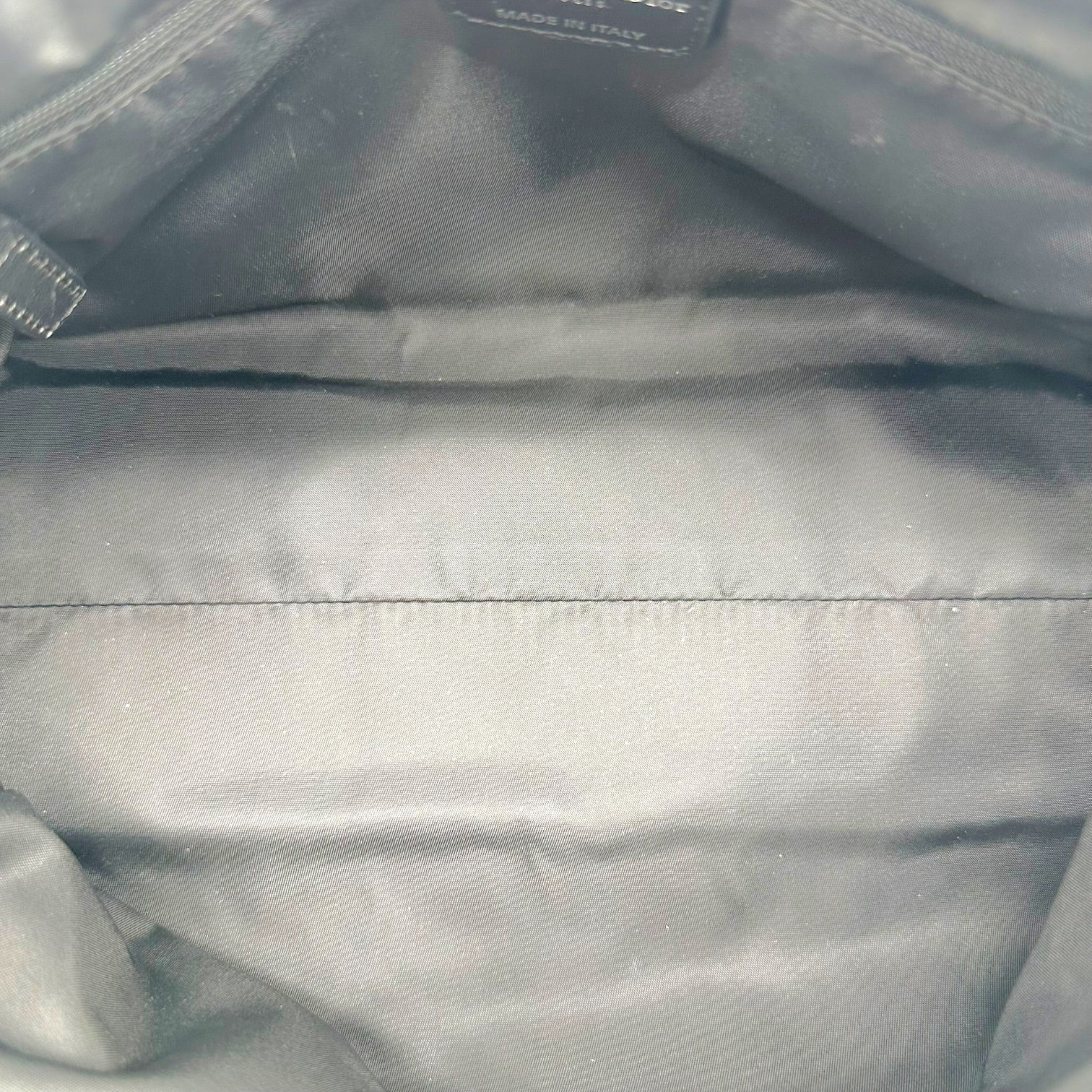 Christian Dior Black Trotter Monogram Shoulder Bag
