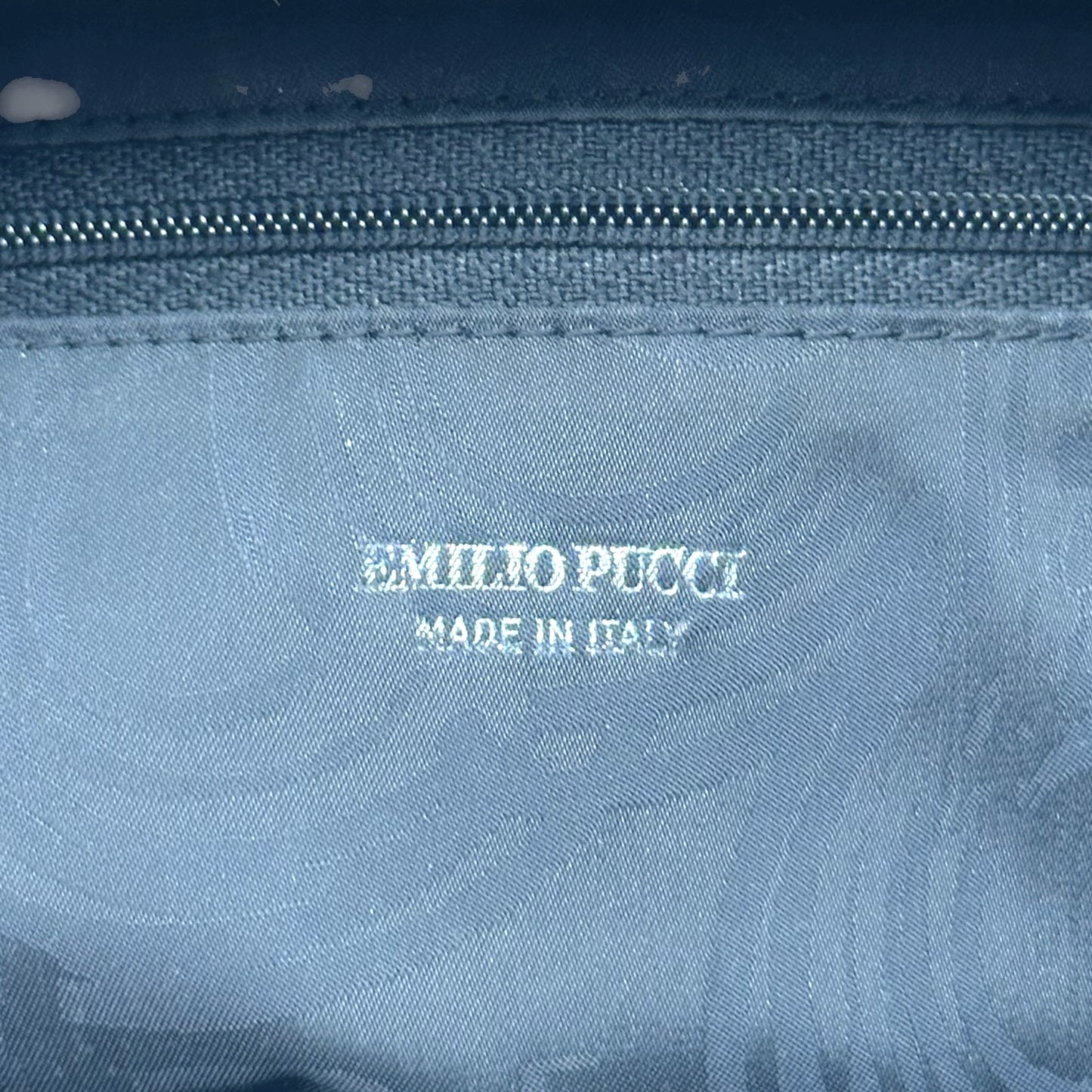 Emilio Pucci Silk Pochette Mini Bag Pink Yellow Black