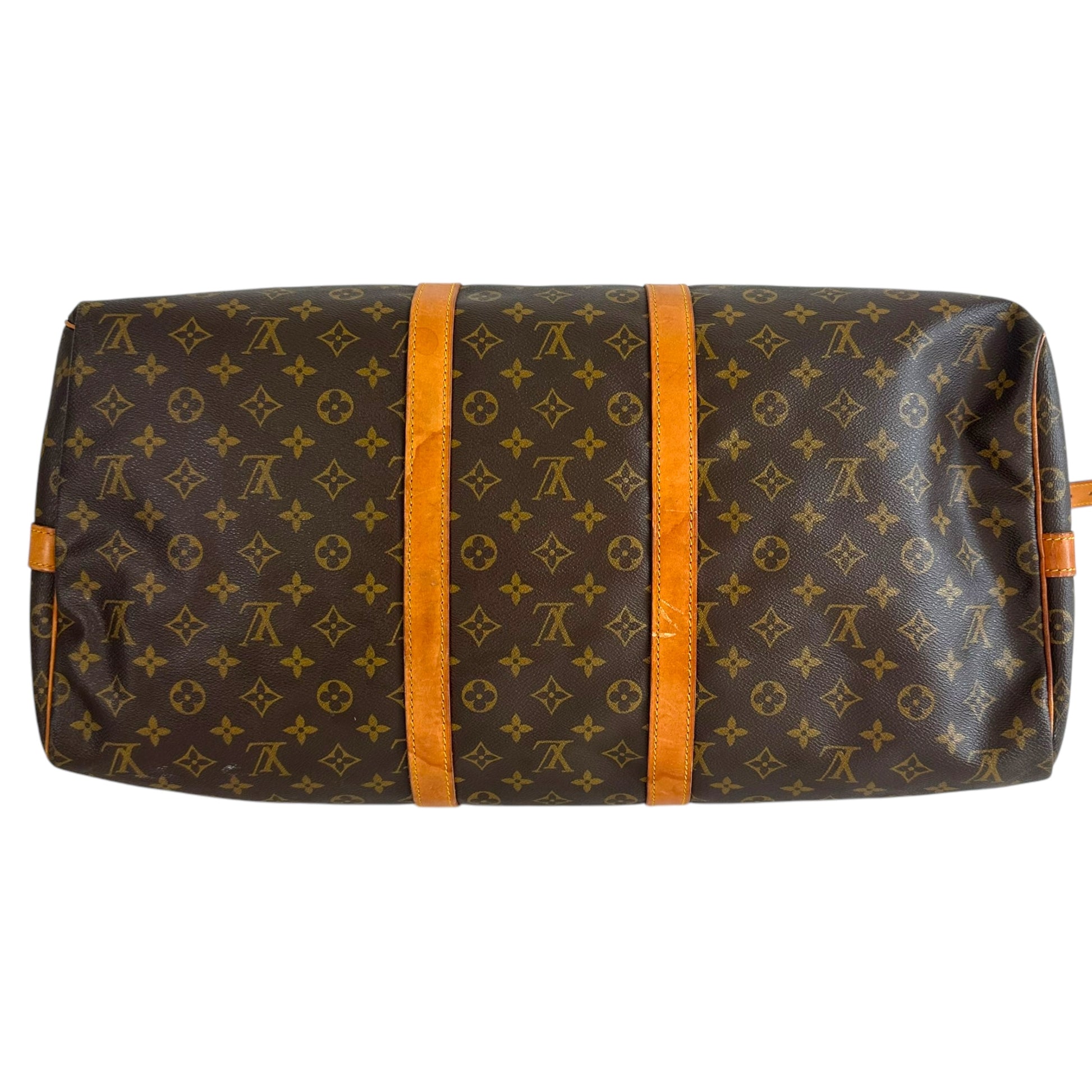 Louis Vuitton Monogram Bandouliere 55 Duffle Bag - Outfit Repeater