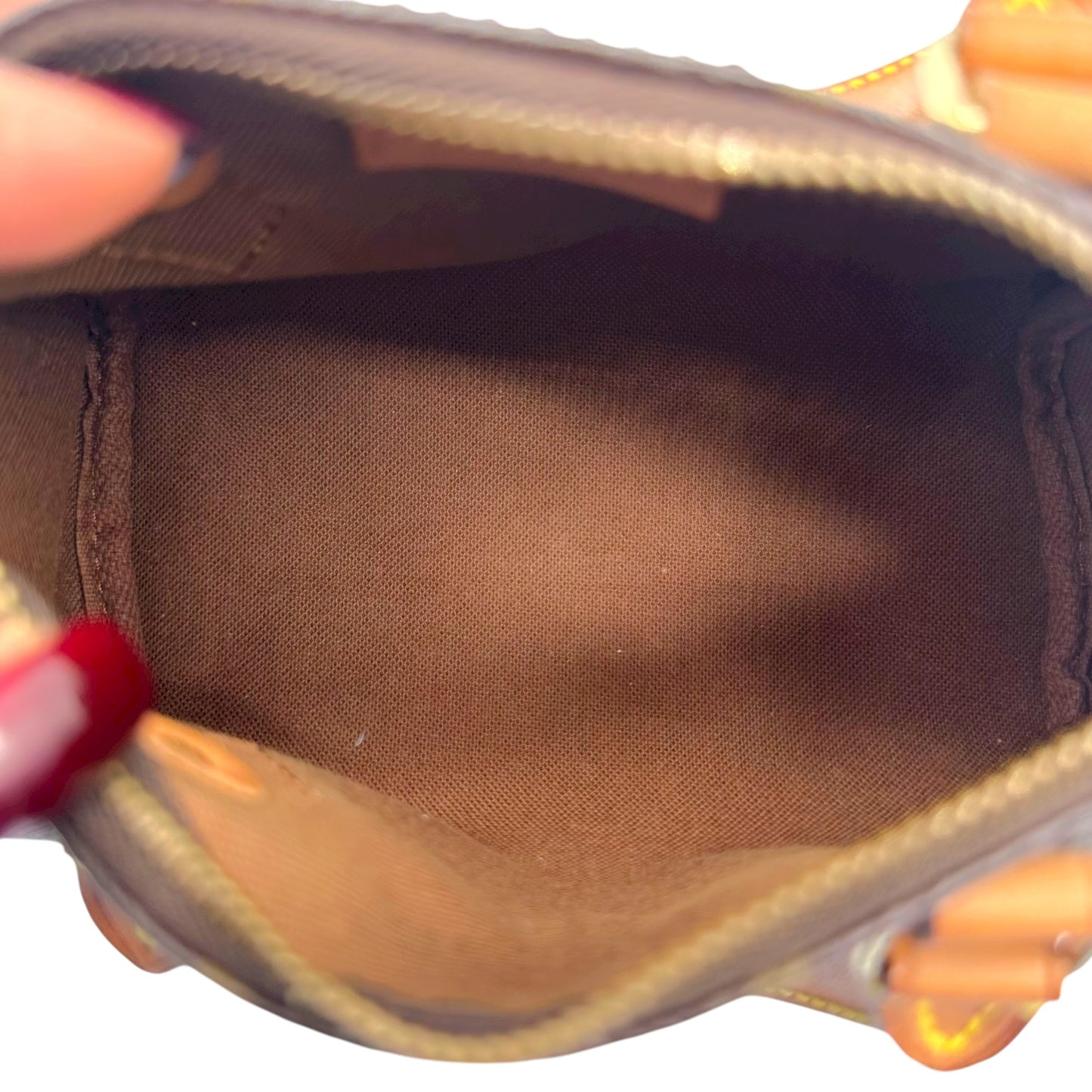 Louis Vuitton Classic Monogram Mini Speedy w/ Strap