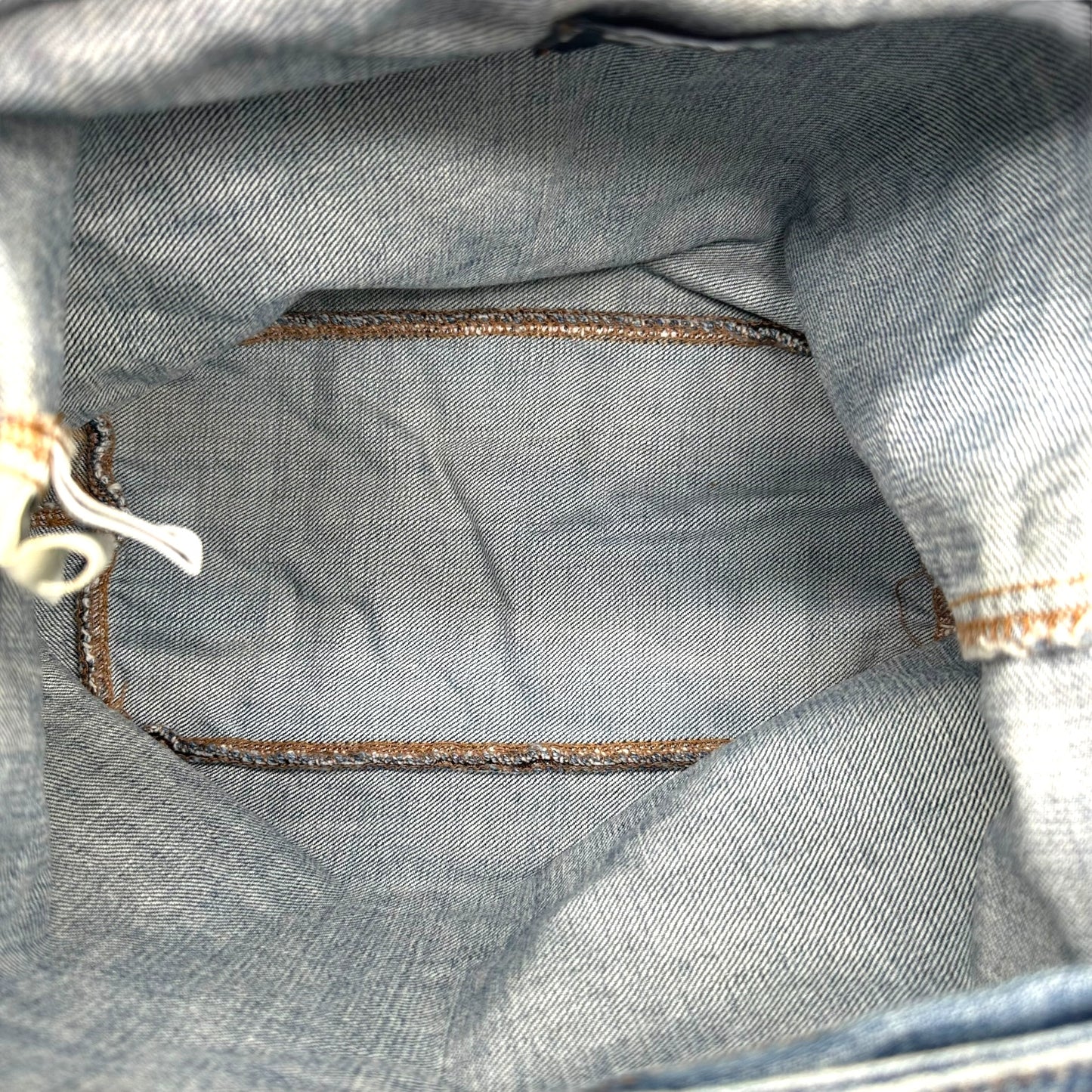 D&G Dolce & Gabbana 'Criminal' Denim Patchwork Messenger Bag