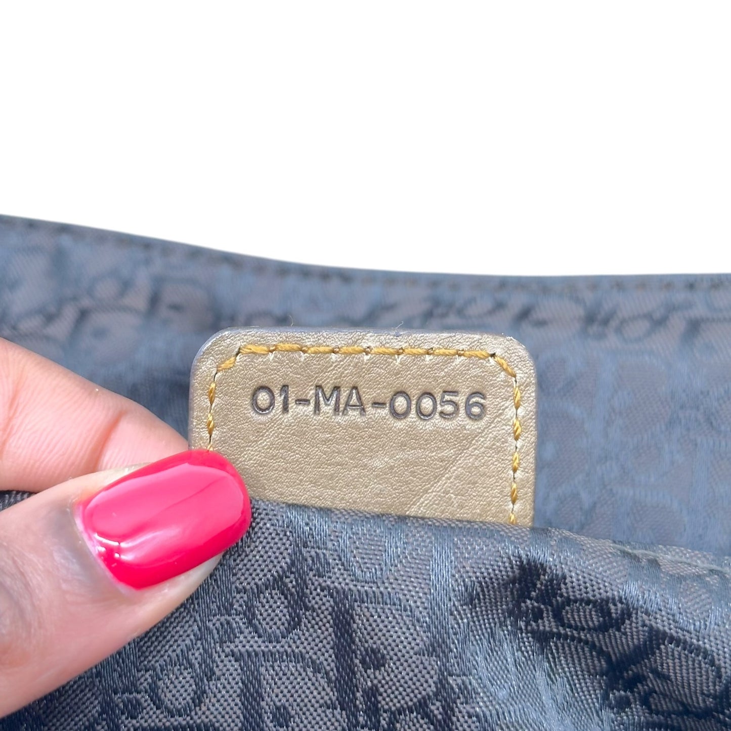 Christian Dior Brown Leather Gaucho Shoulder Bag
