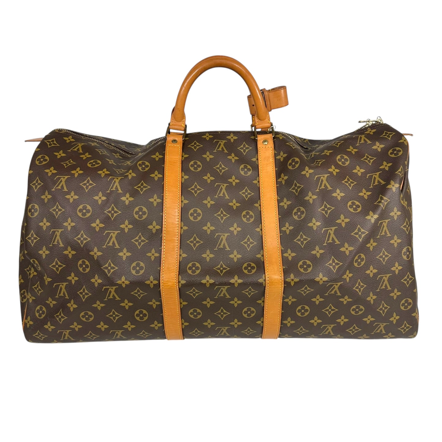 Louis Vuitton Classic Monogram Keepall 60 Duffle Bag - Outfit Repeater