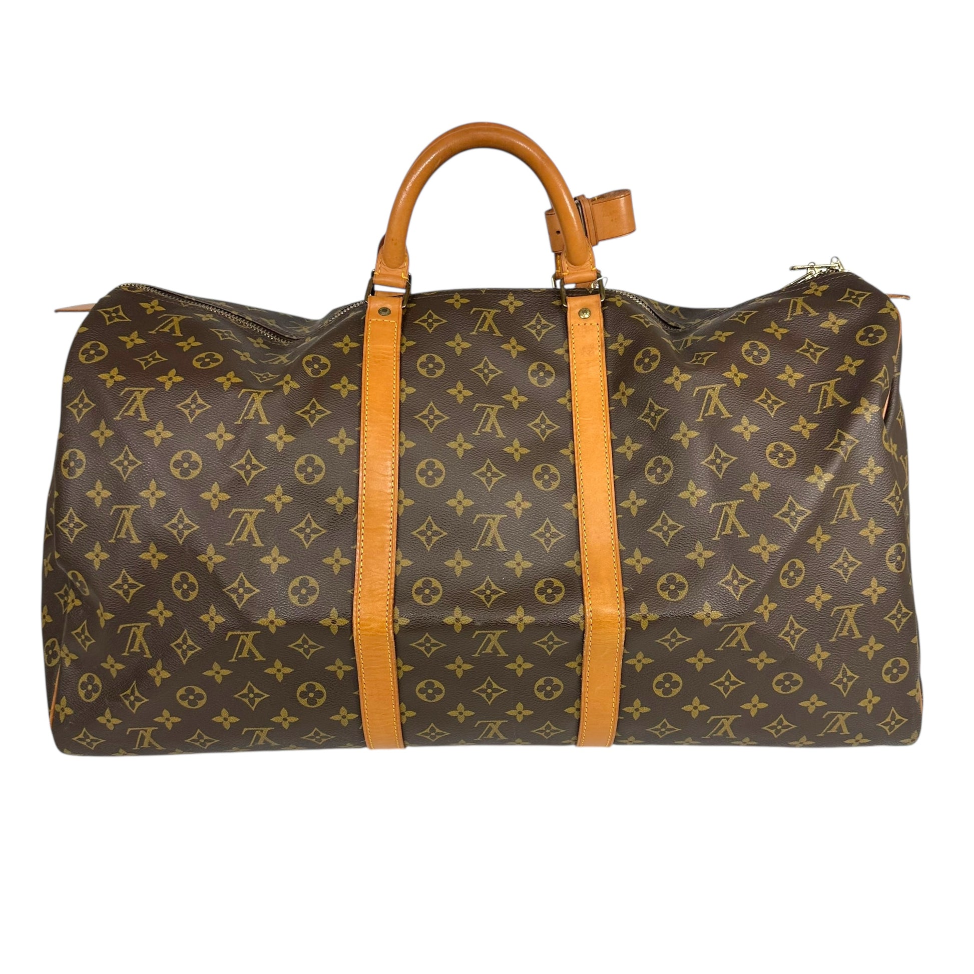 Louis Vuitton Classic Monogram Keepall 60 Duffle Bag - Outfit Repeater