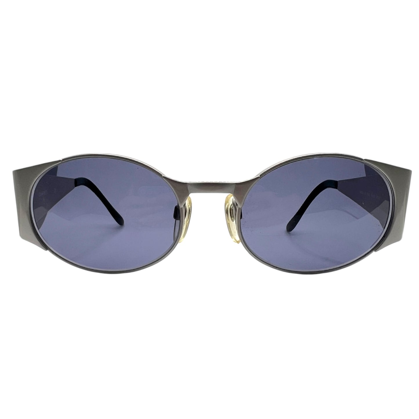 Chanel 06926 Silver Oval Sunglasses w/ Case