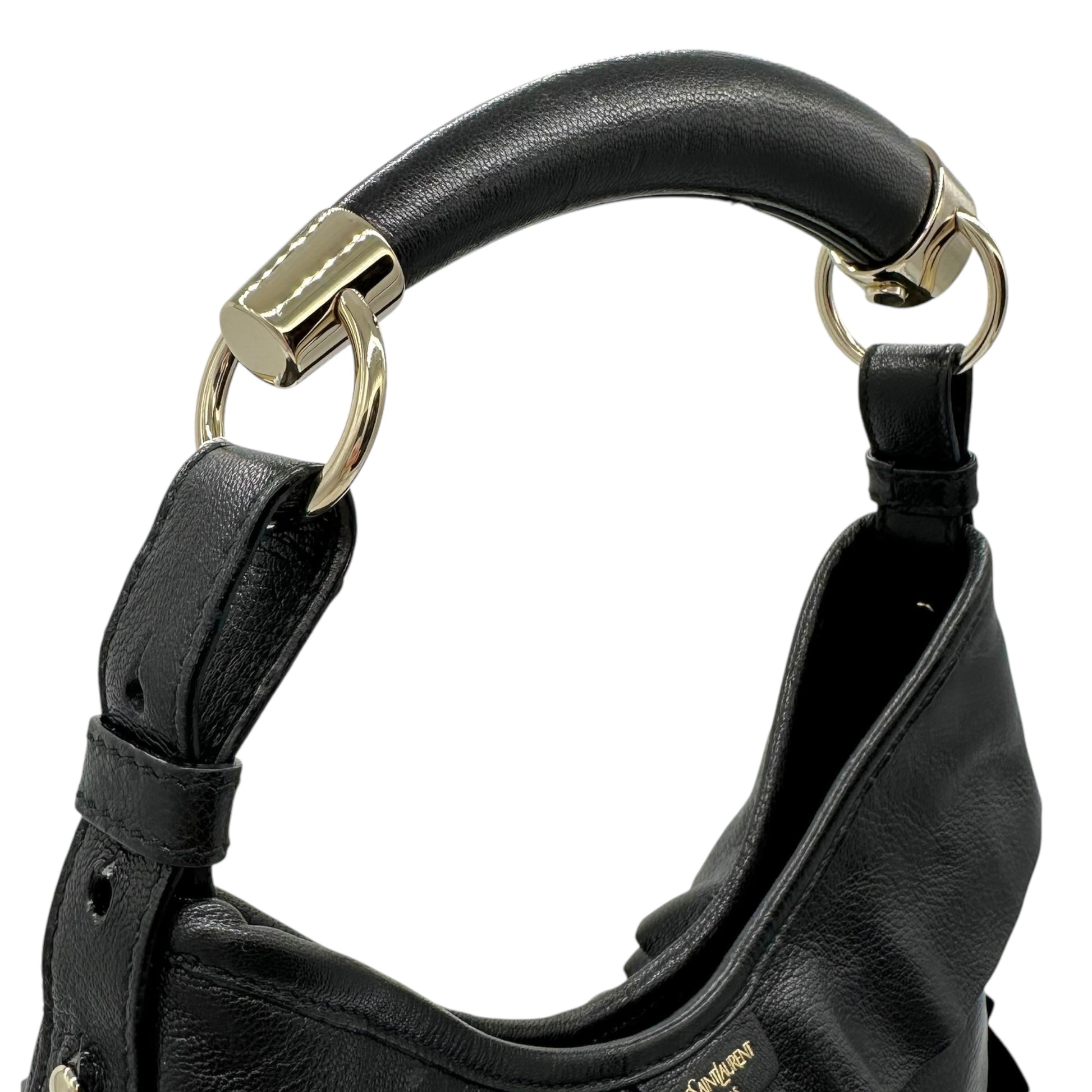 Yves Saint Laurent by Tom Ford Black Leather St. Tropez Bag - Outfit Repeater