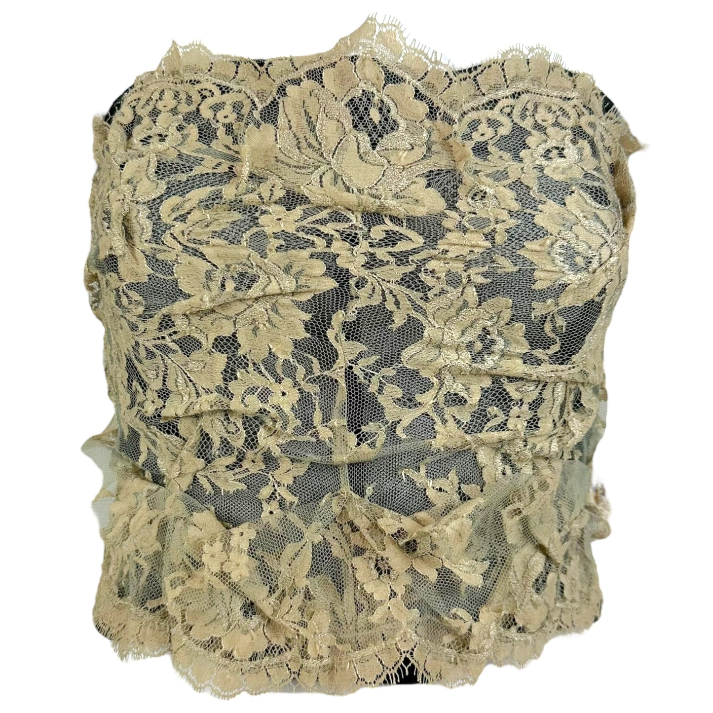 D&G Dolce & Gabbana Lace Corset Top