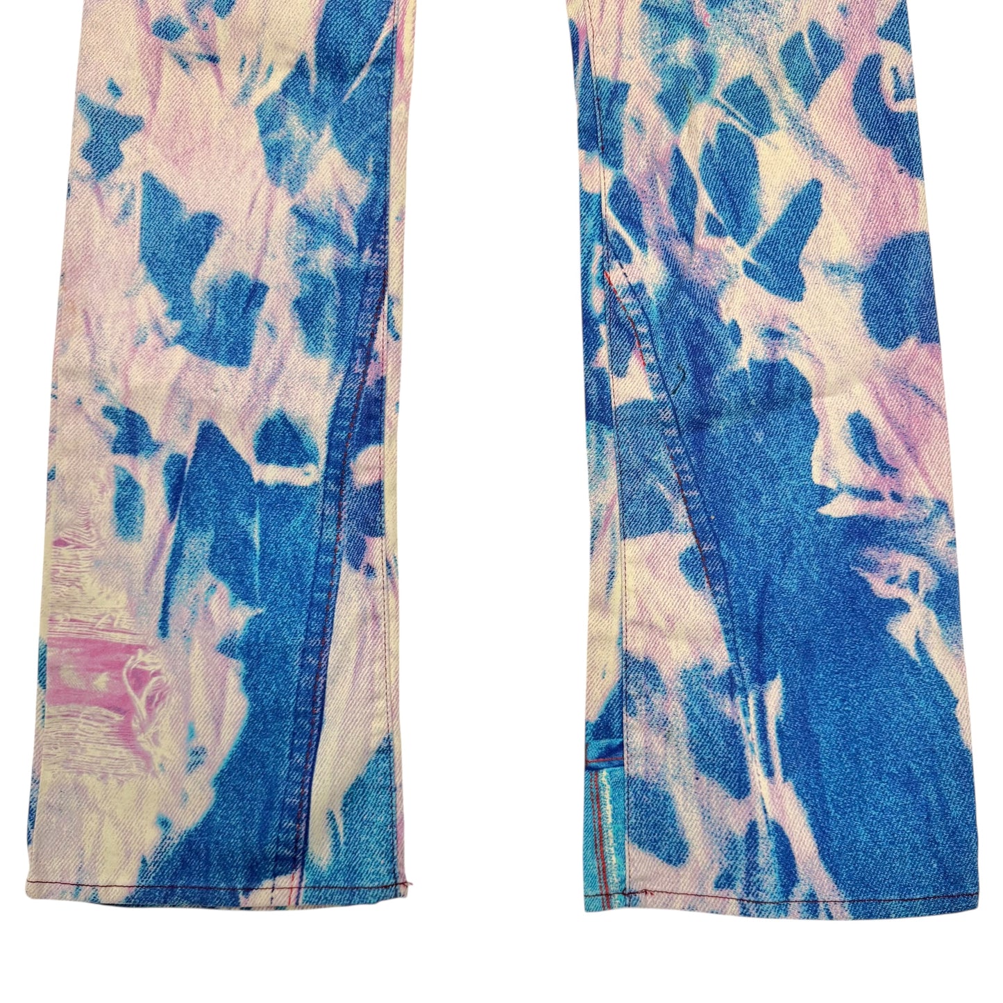 Just Cavalli Roberto Cavalli Blue Tie-Dye Print Jeans - Outfit Repeater
