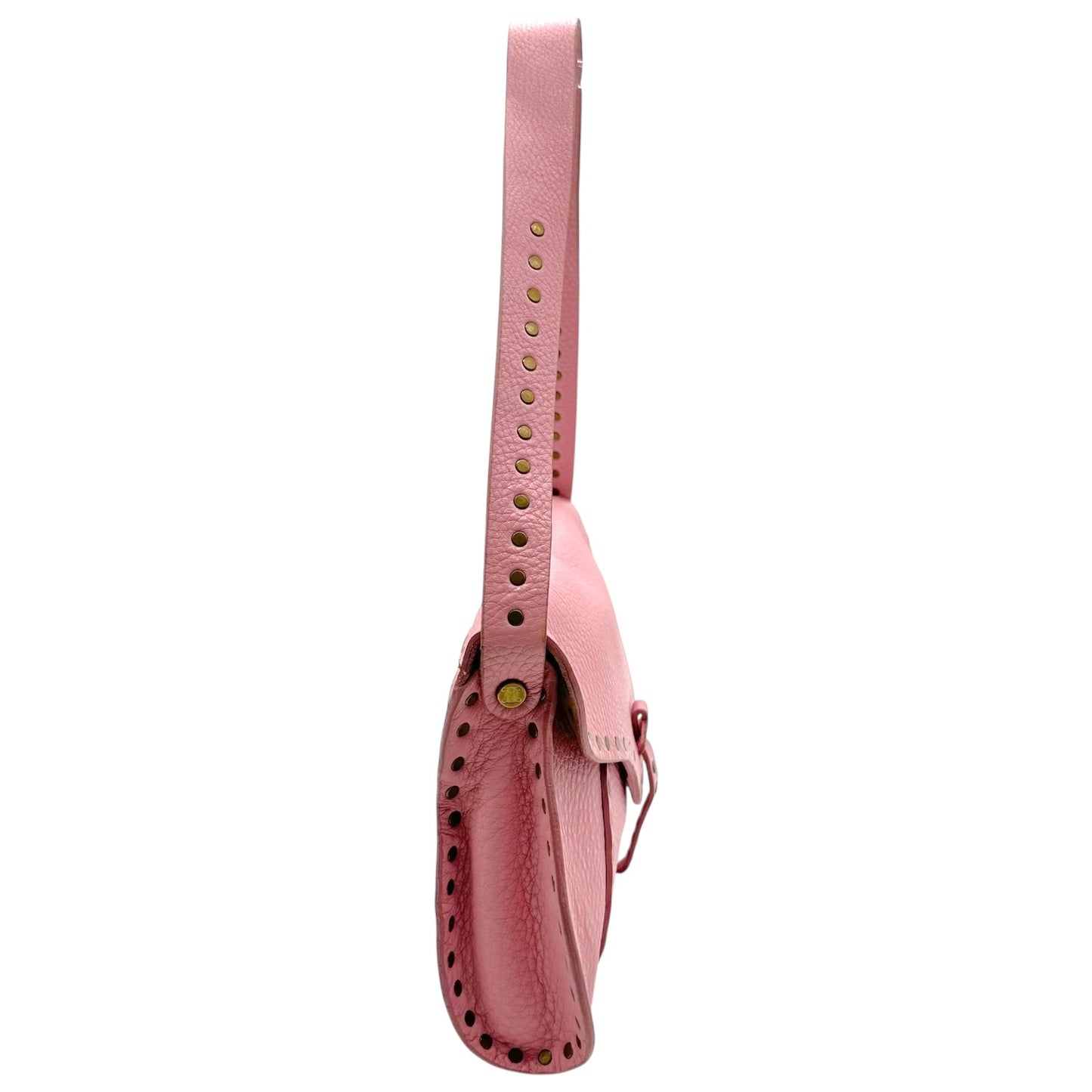 Celine Light Pink Studded Poulbot Bag