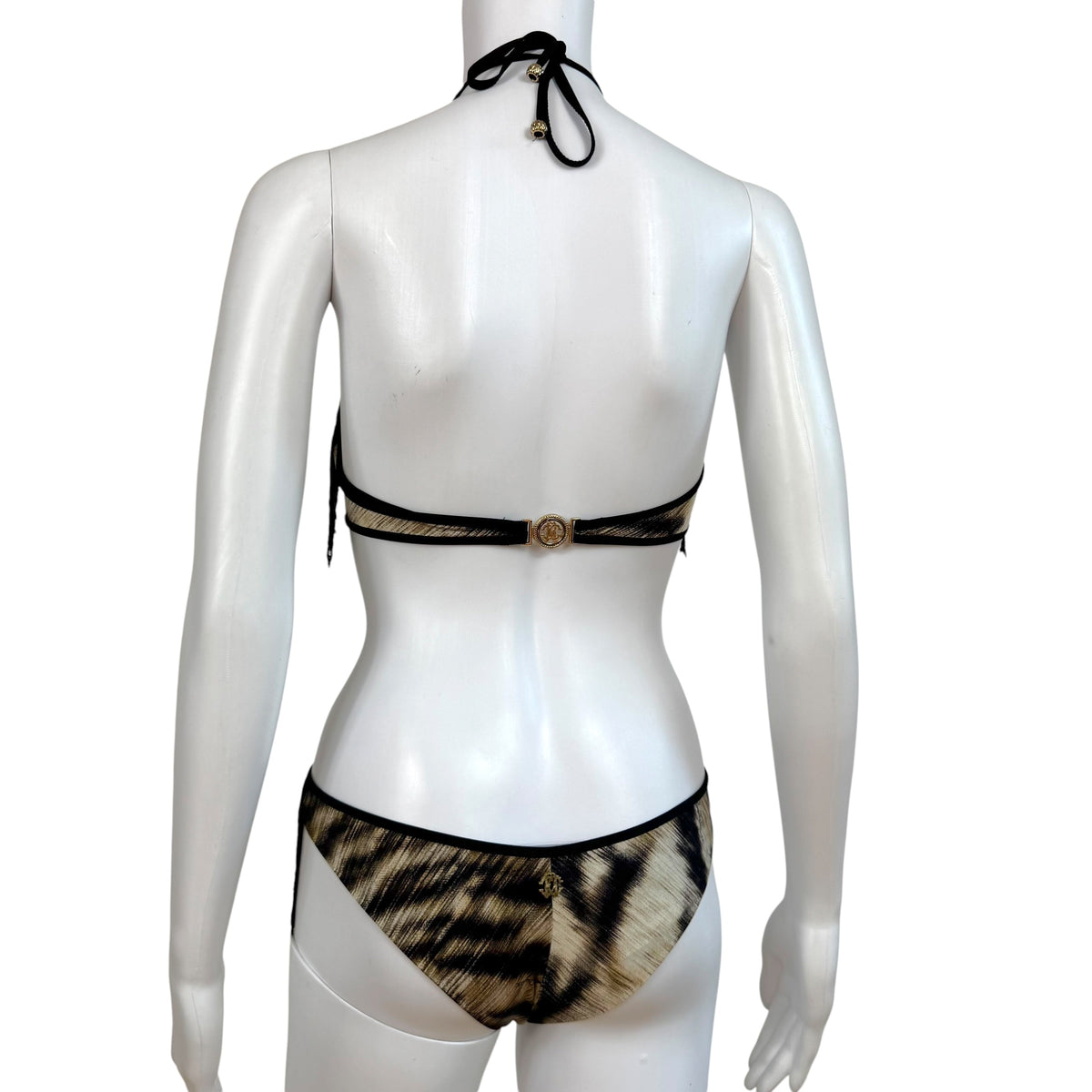 Roberto Cavalli Tiger Print Monokini One-Piece Swimsuit