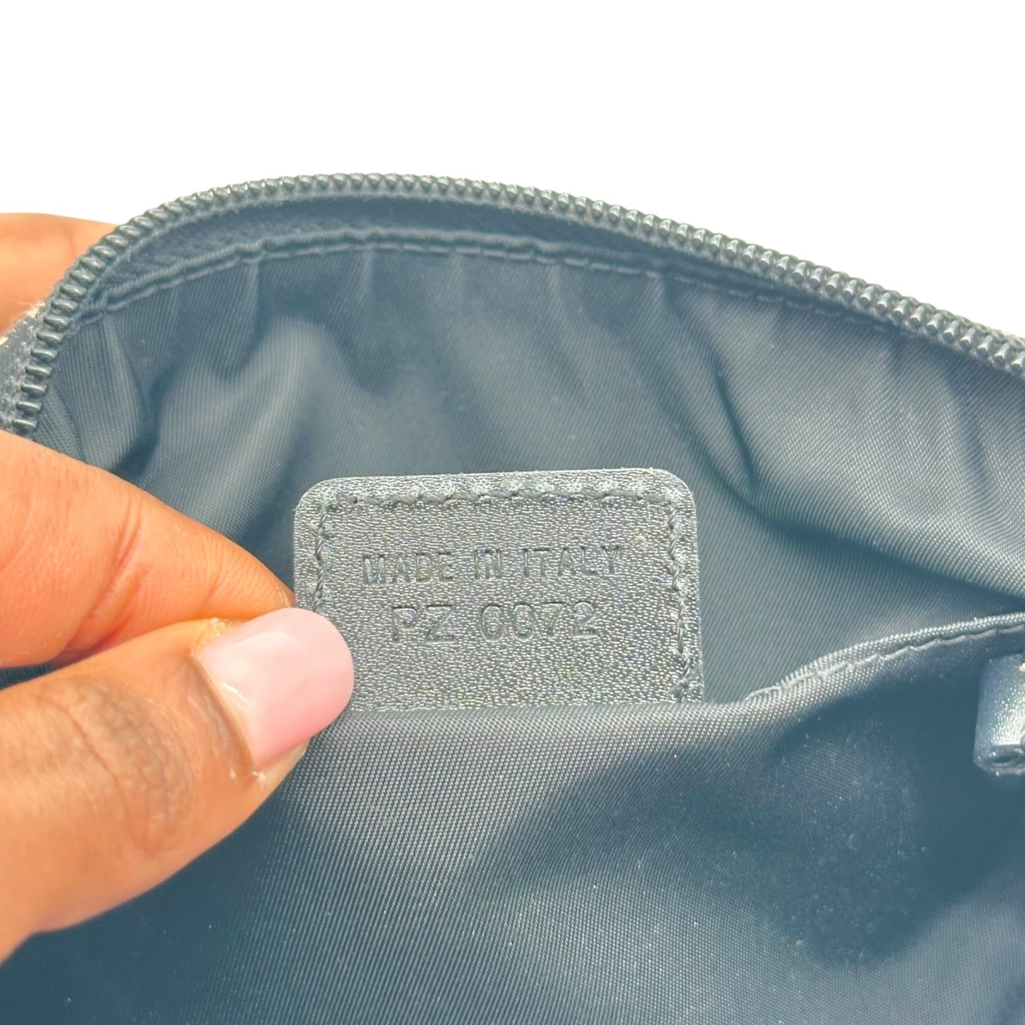 Christian Dior Black Trotter Monogram Shoulder Pochette Bag