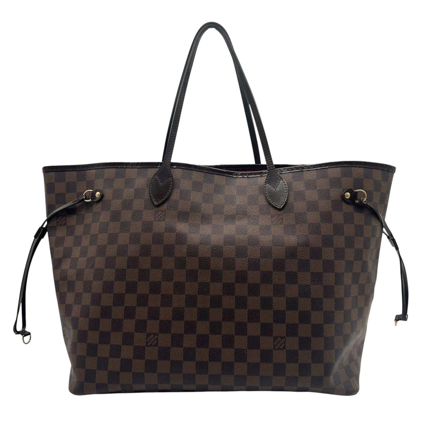 Louis Vuitton Brown Damier Large Neverfull GM Tote Bag - Outfit Repeater