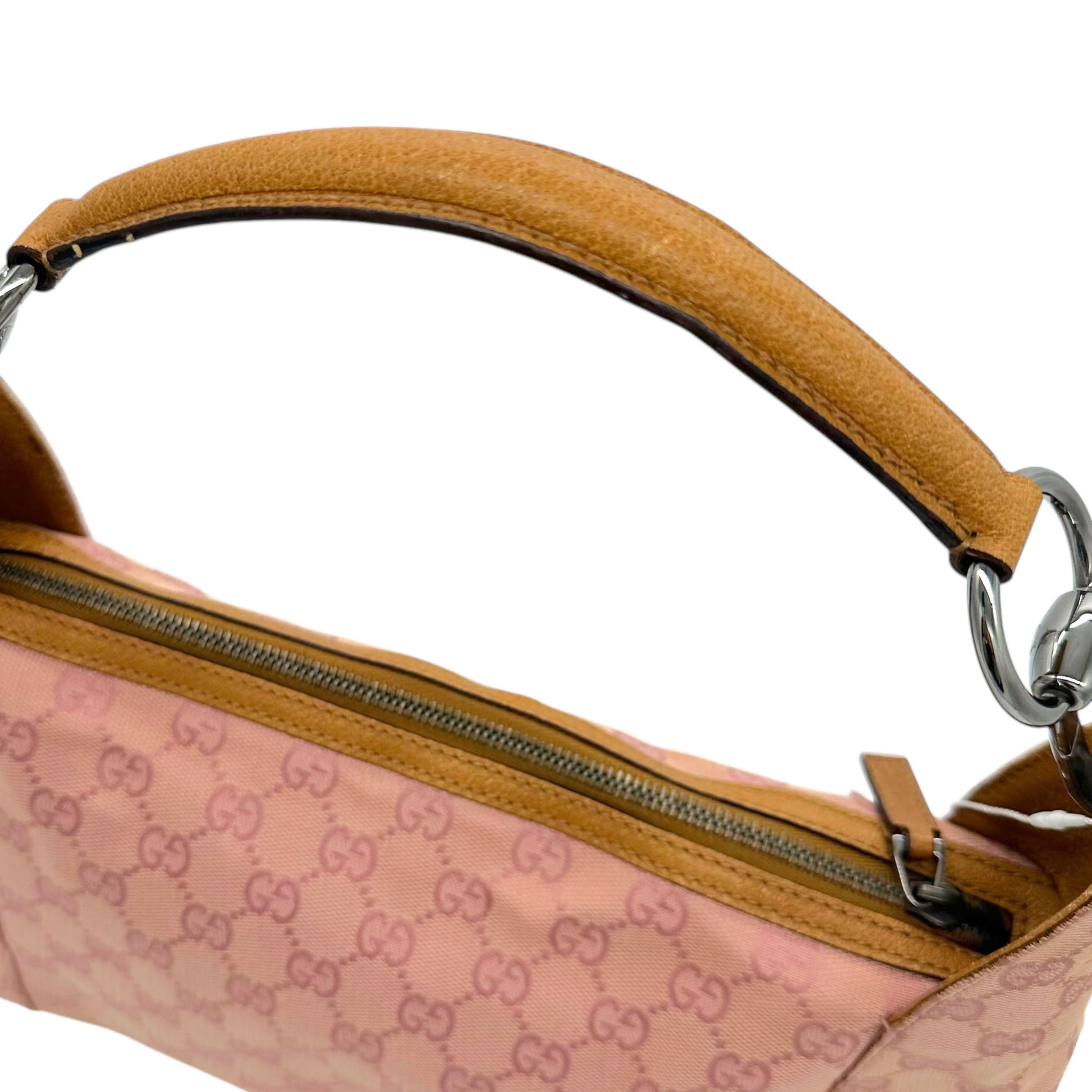 Gucci Light Pink Monogram Shoulder Bag - Outfit Repeater
