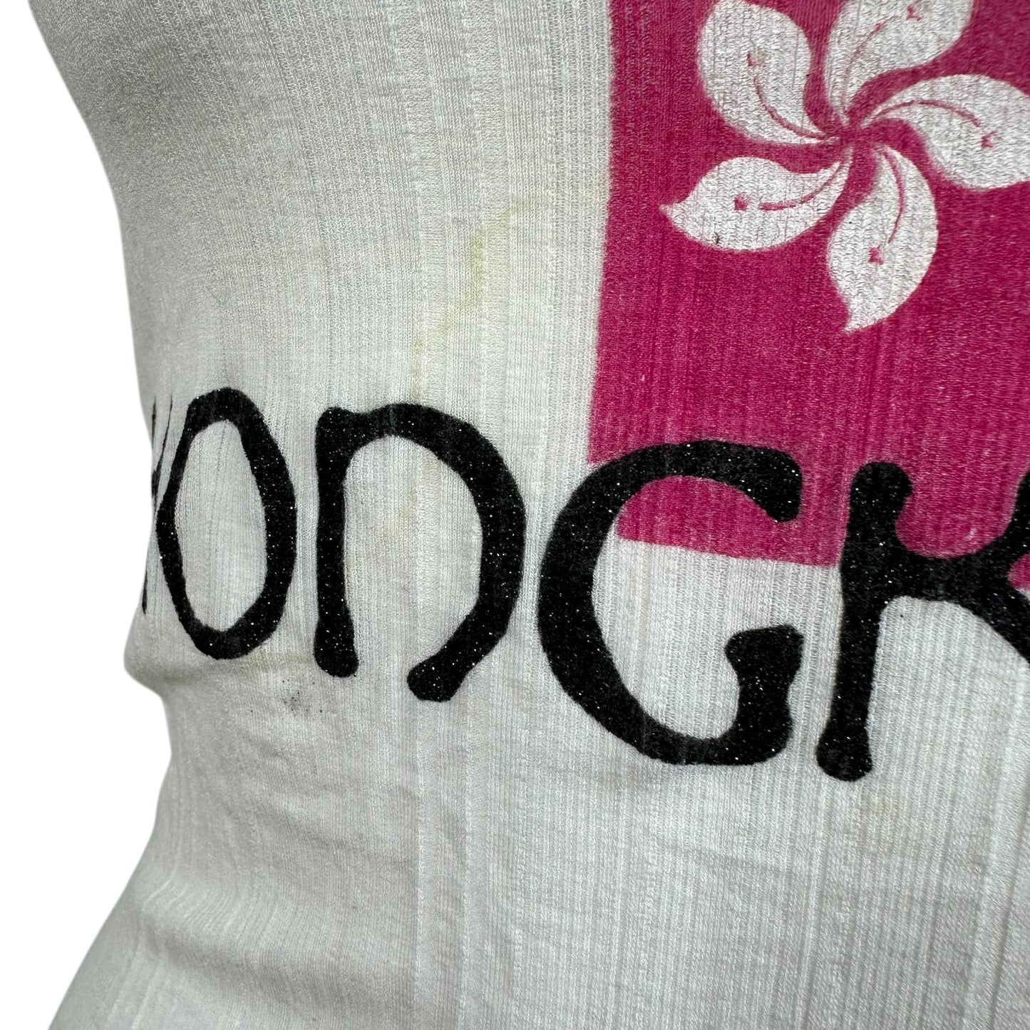 D&G Dolce & Gabbana Hong Kong Sheer Graphic T-Shirt - Outfit Repeater