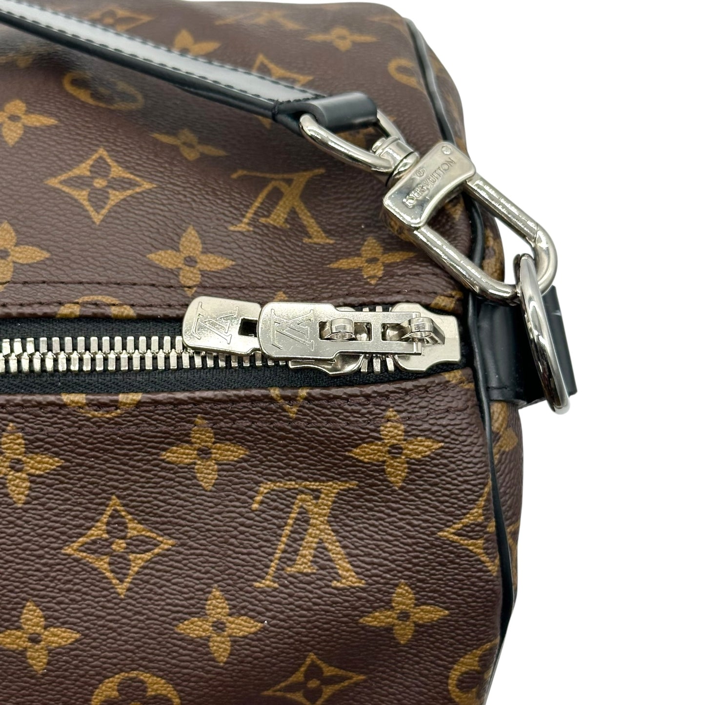 Louis Vuitton Keepall Bandouliere 55 Macassar Duffle Bag