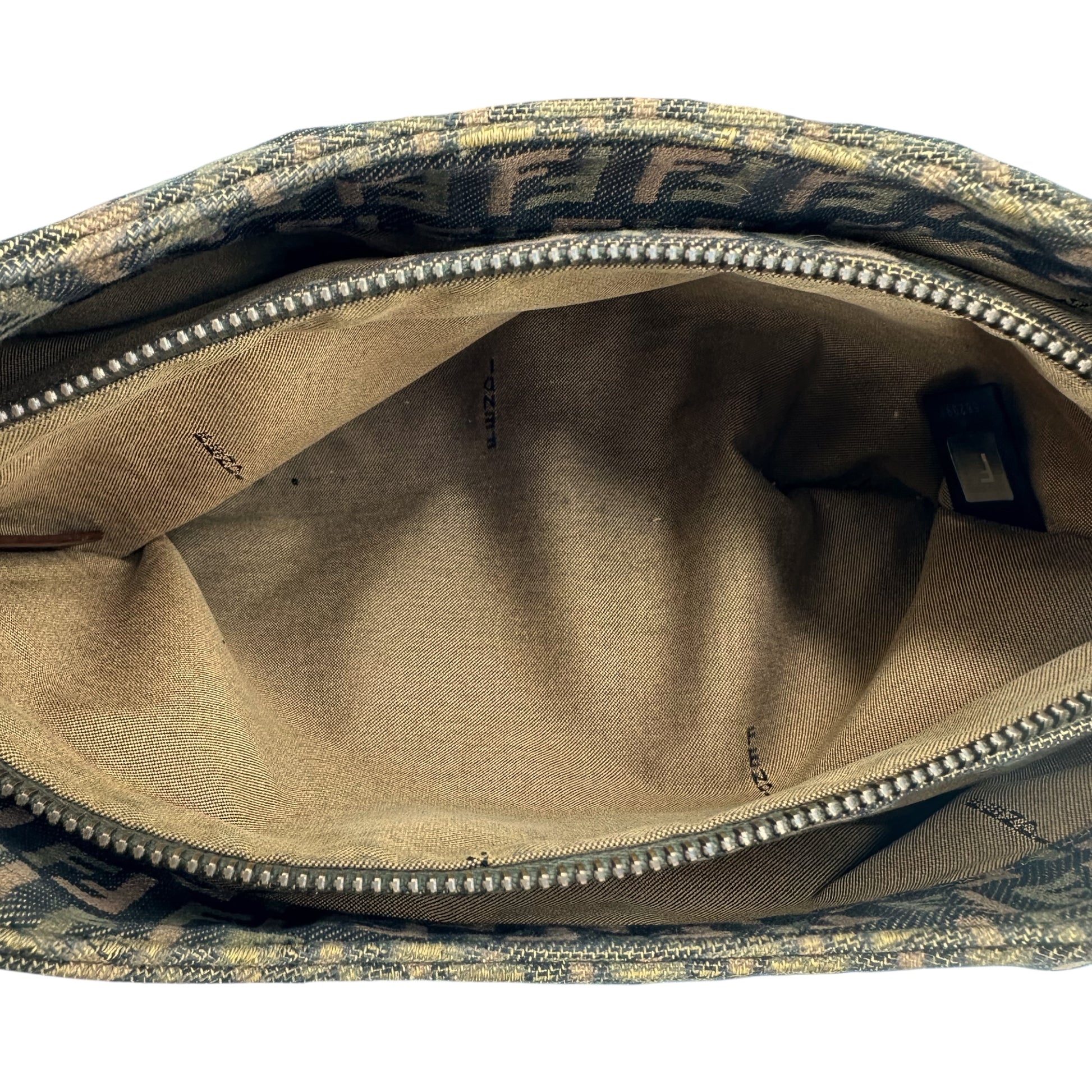 Fendi Multicolor Zucchino Braided Strap Shoulder Bag - Outfit Repeater