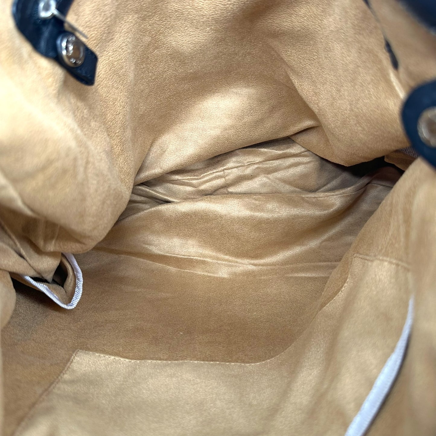 Jimmy Choo Black & Silver Studded Fringe Hobo Bag