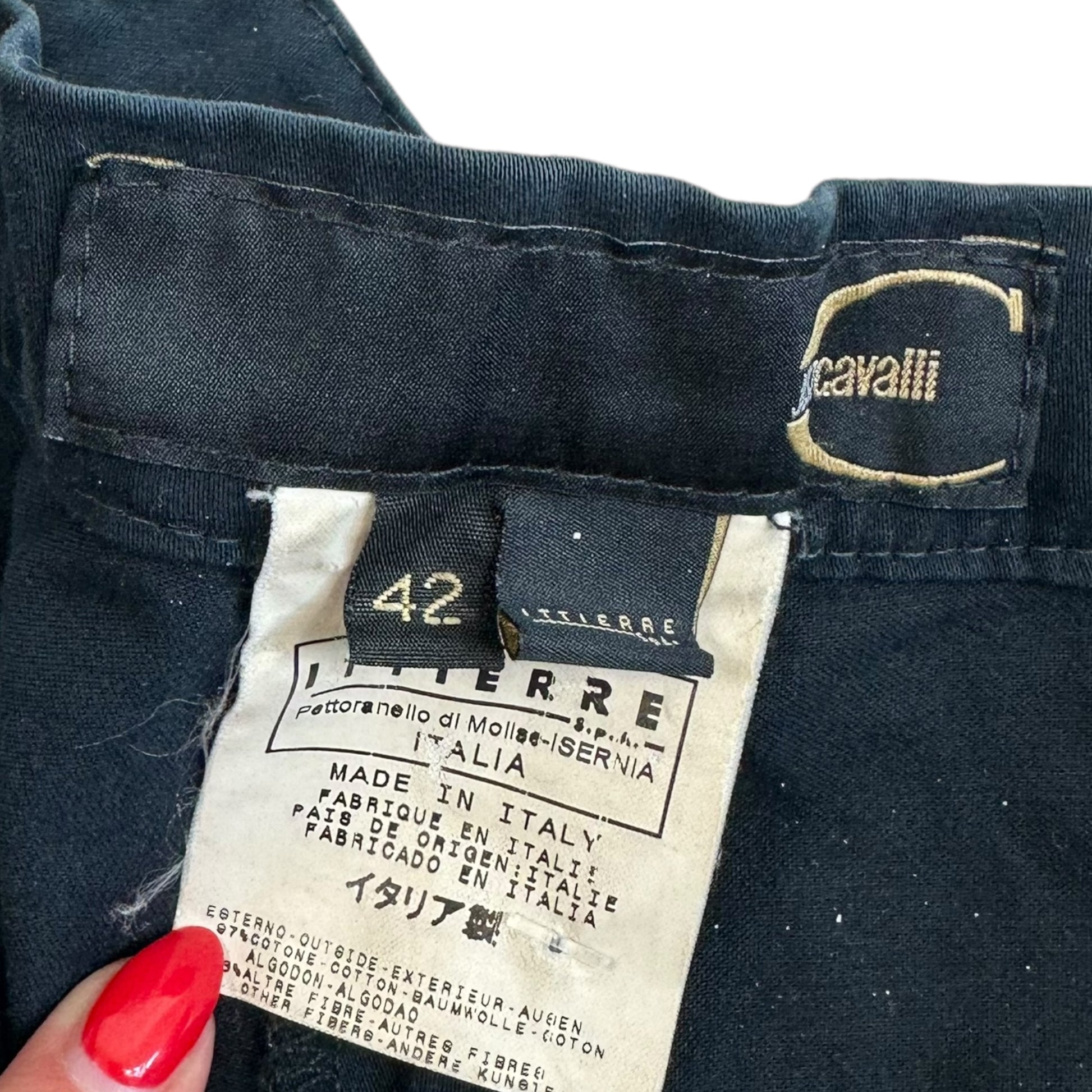 Just Cavalli Roberto Cavalli Leopard Print Patchwork Jeans - Outfit Repeater