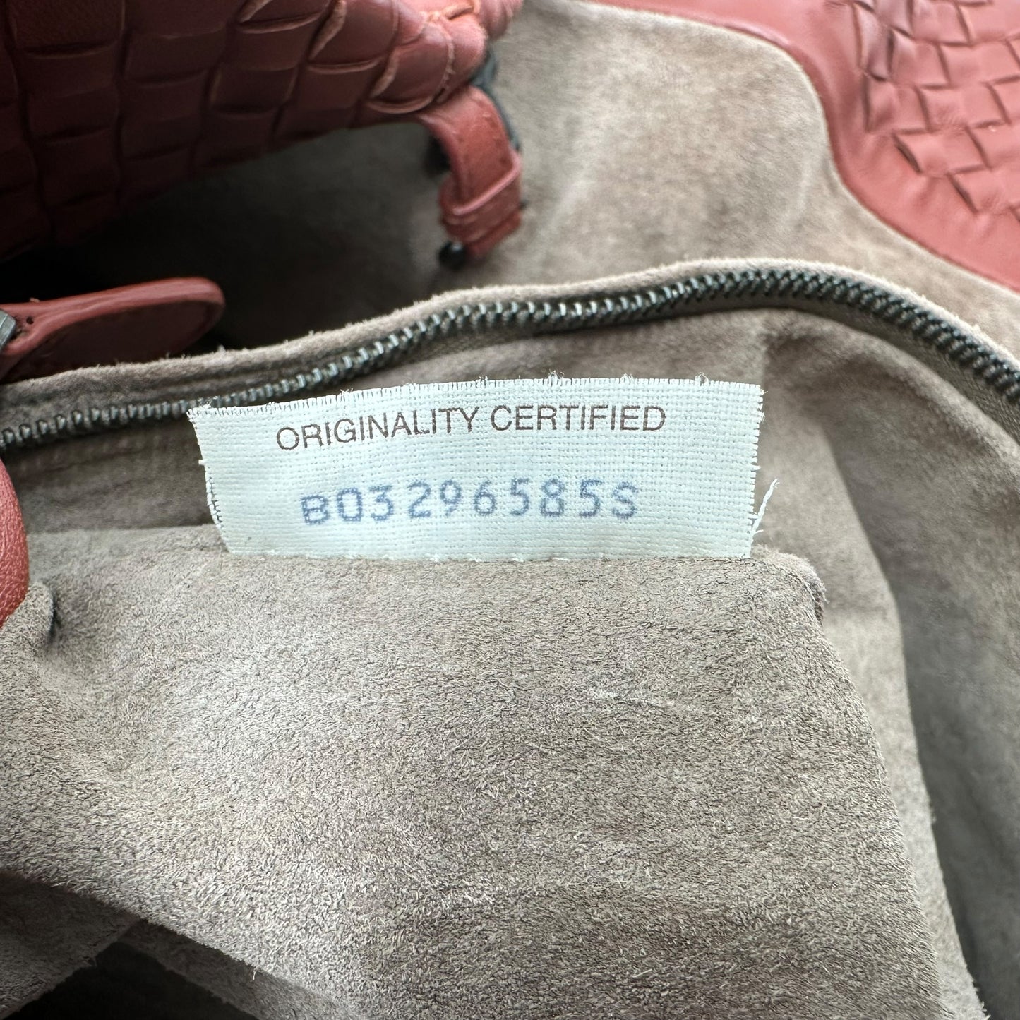 Bottega Veneta Dusty Rose Intrecciato Woven Leather Small Tote Bag