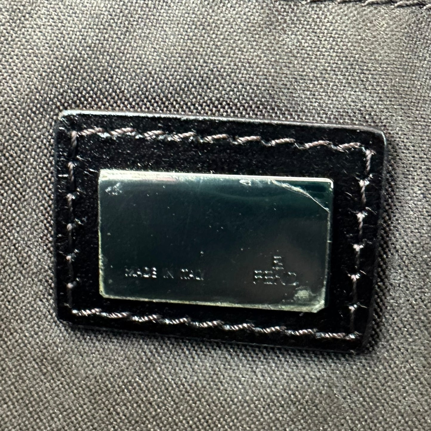 Fendi Red Zucchino Monogram Shoulder Bag - Outfit Repeater