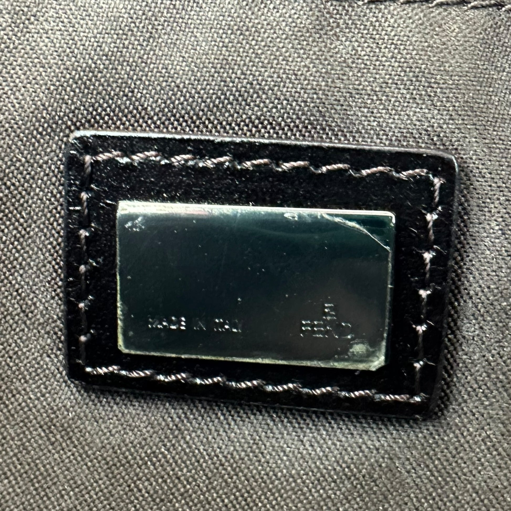 Fendi Red Zucchino Monogram Shoulder Bag - Outfit Repeater