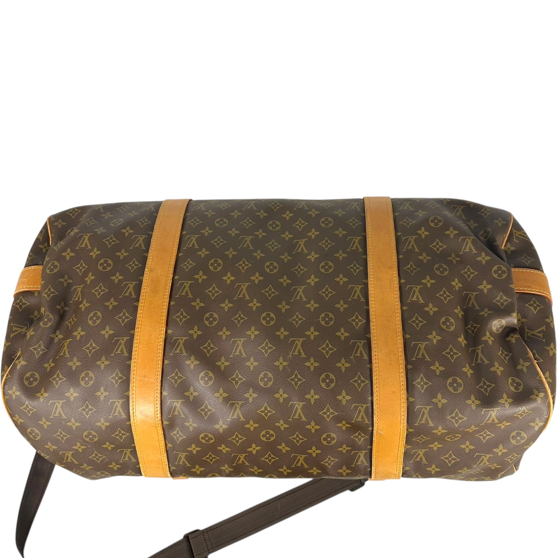 Louis Vuitton Classic Monogram Sac Polochon 60 Duffle Bag - Outfit Repeater