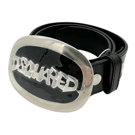 Dsquared2 Black Logo Belt