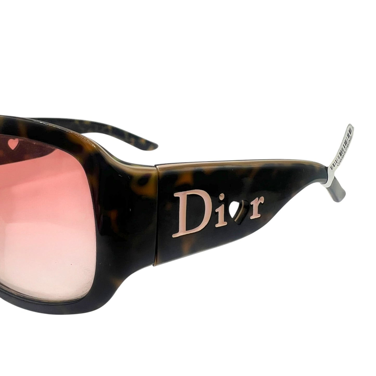 Christian Dior LovinglyDior1 Tortoise & Pink Oversized Sunglasses