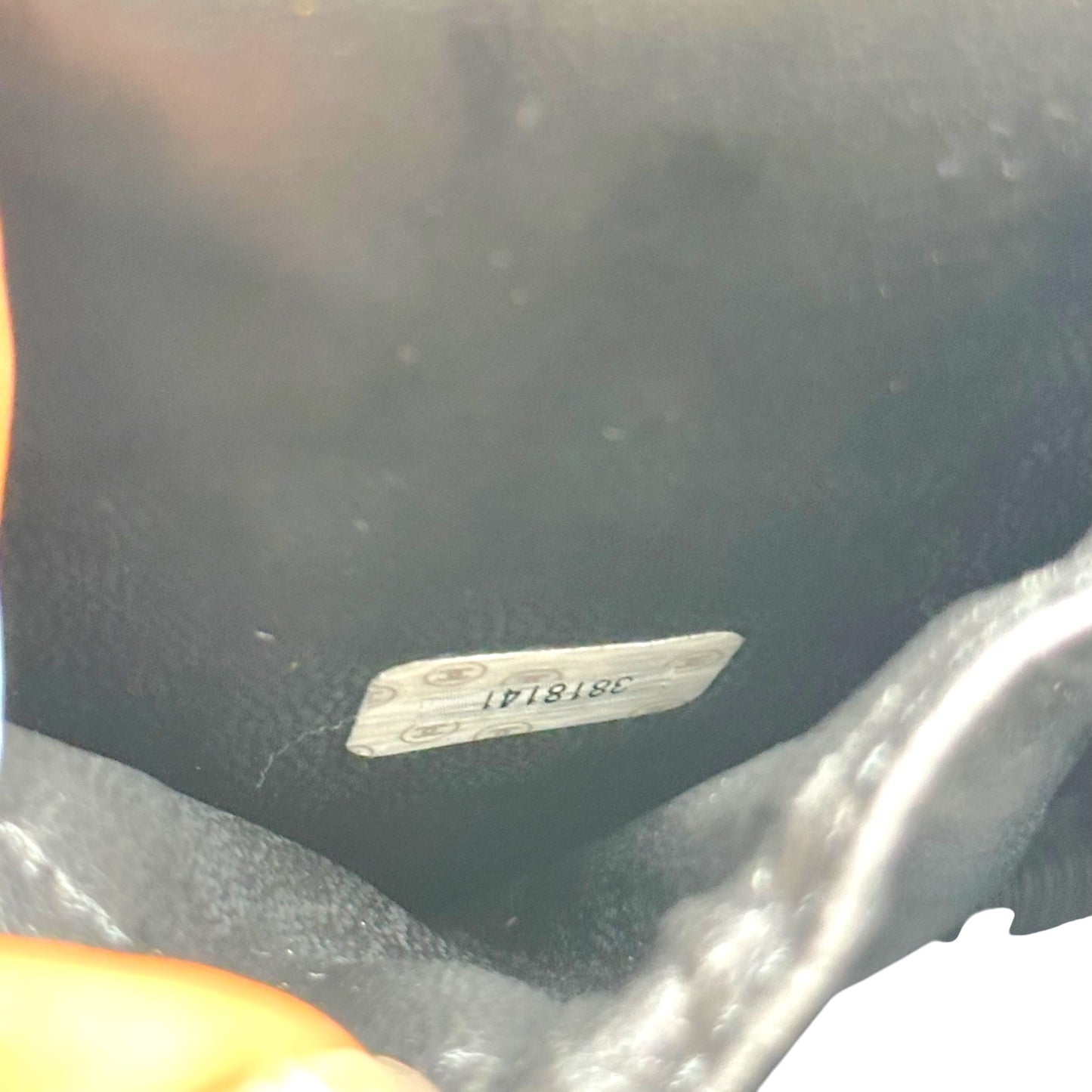 Chanel Black Caviar Leather Vanity Bag