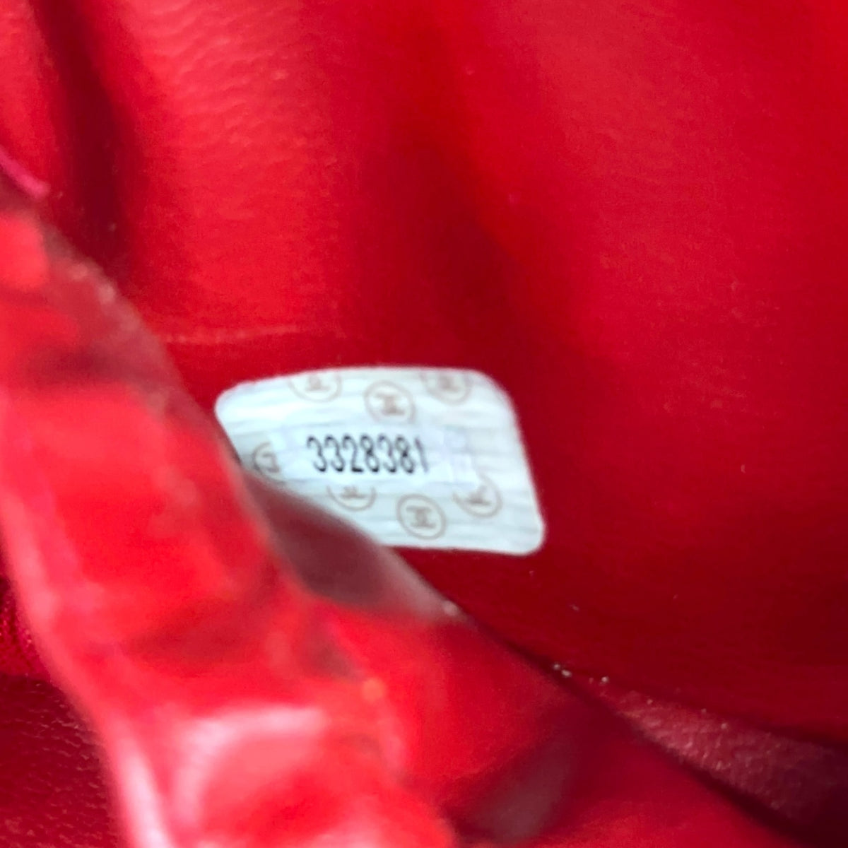 Chanel Red Caviar Leather Top Handle Vanity Bag 1994-96