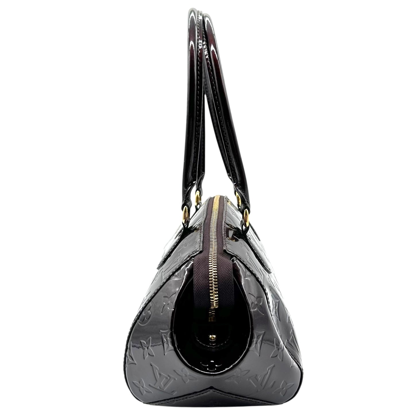 Louis Vuitton Burgundy Vernis Sherwood PM Bag