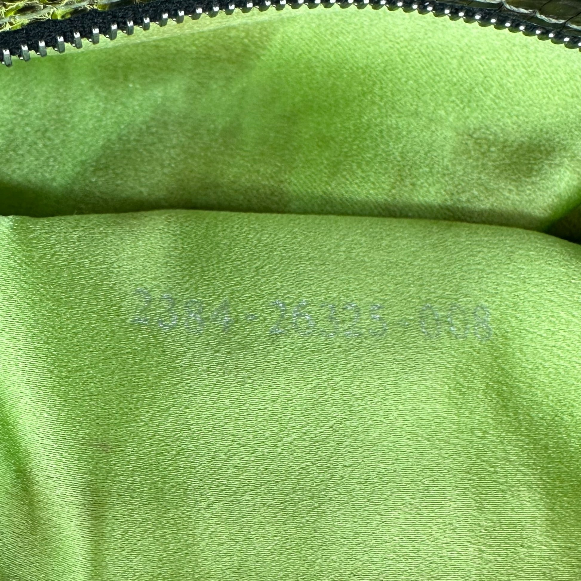 Fendi Black Embroidered Lizard Trim Mama Baguette - Outfit Repeater